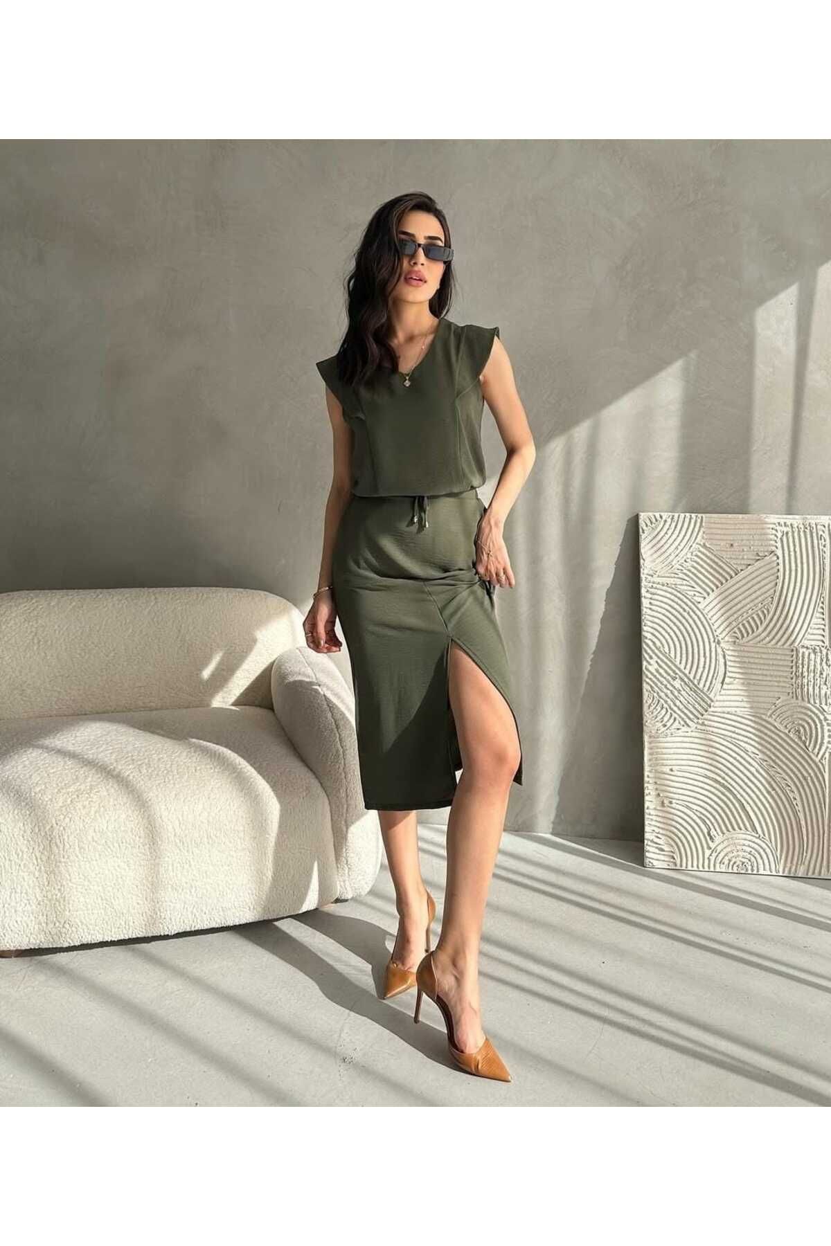 Maison La Femme Kadın Bluz Etek Takım