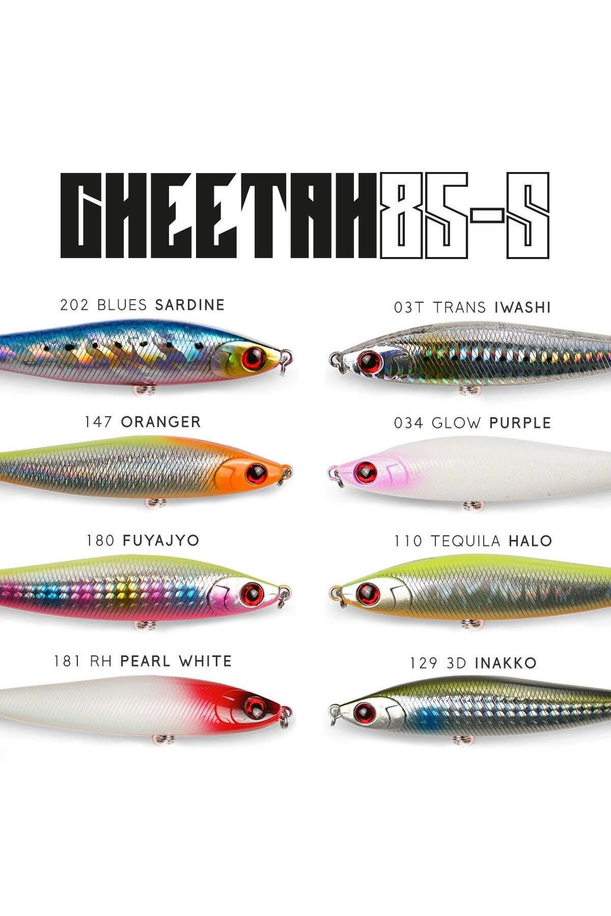 Fujin Cheetah 85S 20gr 8.5cm Maket Balık