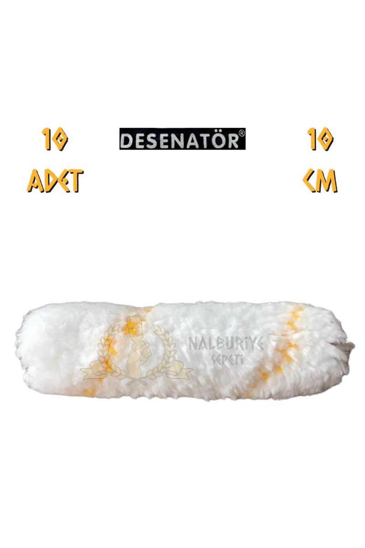 DESENATÖR Desenatör Extra Saten Parmak Rulo Yedek - 10 cm - 10 Adet