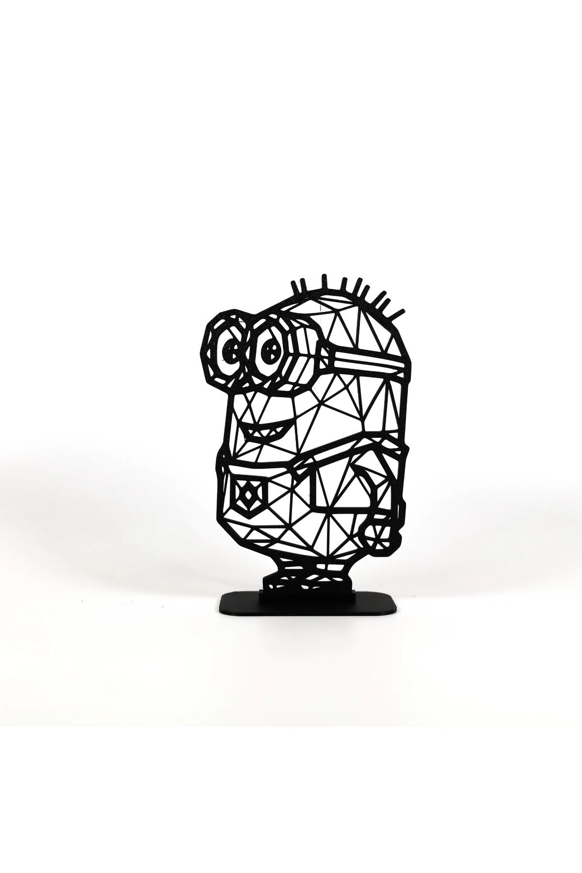 EmAy3d Geometric Çizim Minion Masa Üstü Stand Biblo – Şık ve Modern 3D Dekor