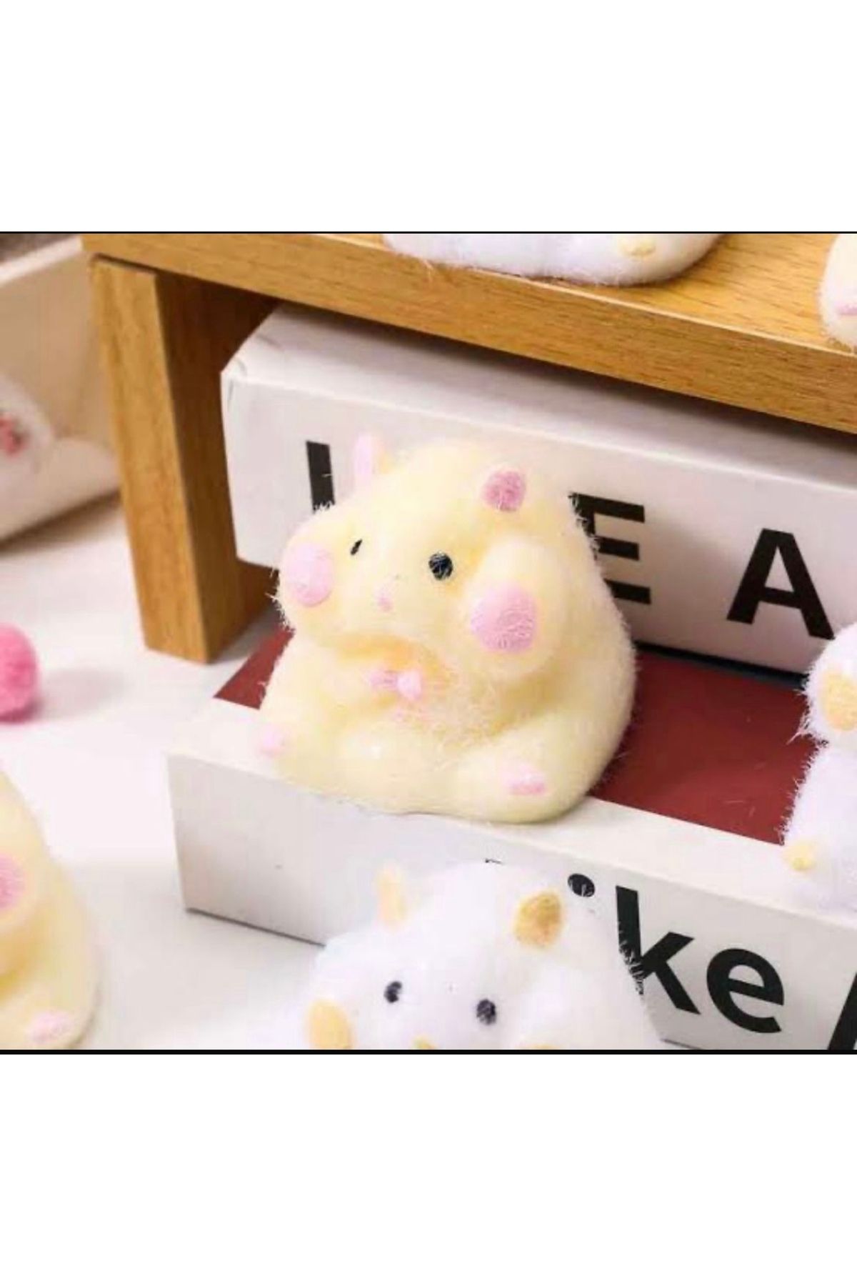 Otantik Home 2 karikatür hamster sıkma oyuncağı