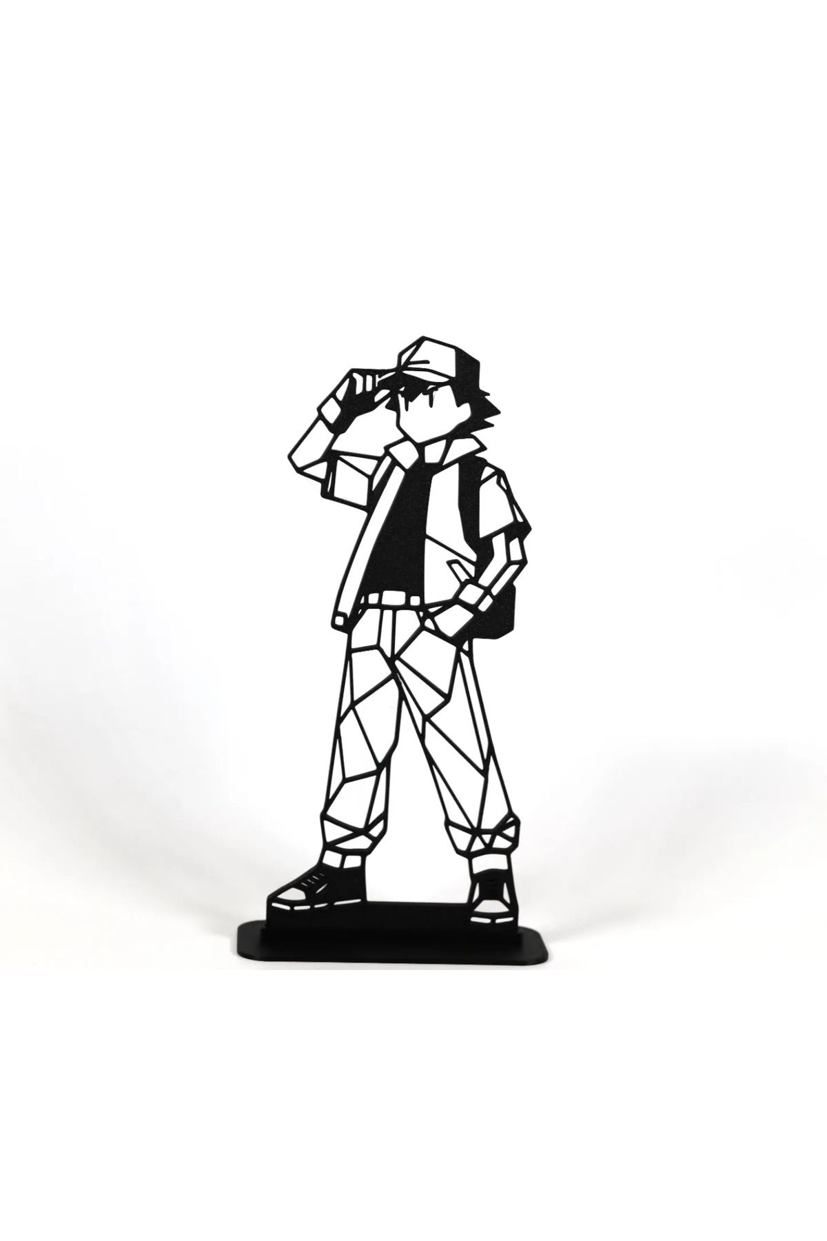 EmAy3d Geometric Çizim Ketchum Masa Üstü Stand Biblo – Şık ve Modern 3D Dekor