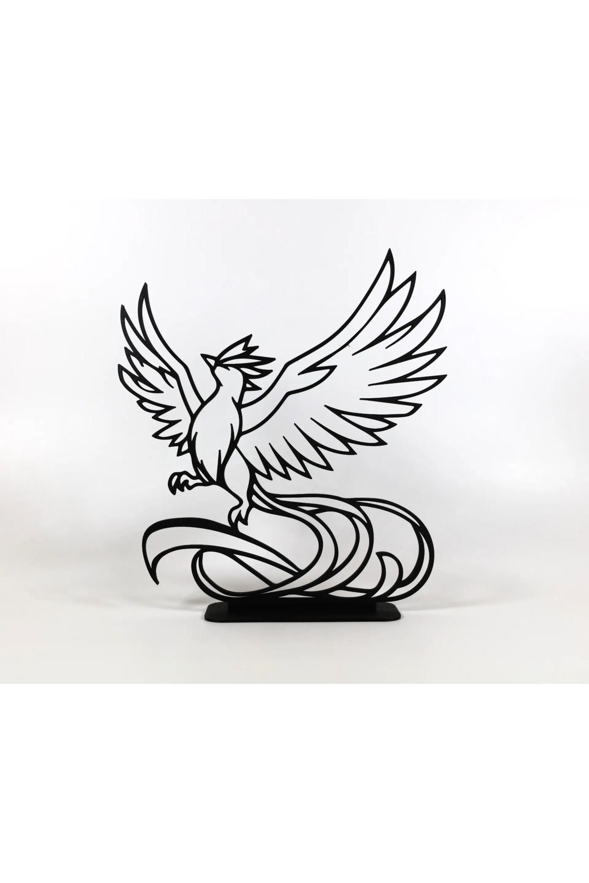 EmAy3d Geometric Çizim Articuno Masa Üstü Stand Biblo – Şık ve Modern 3D Dekor