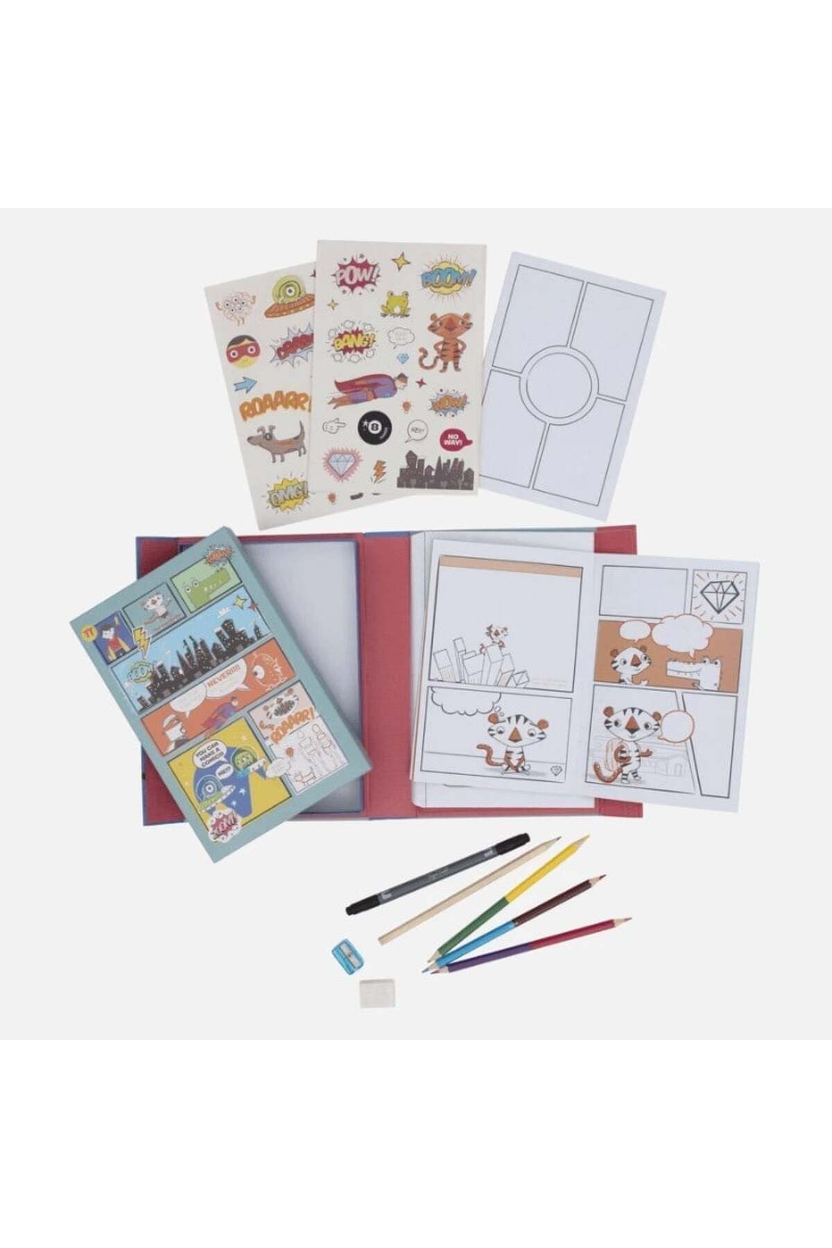 TIGER TRIBE Comic Book Kit - Practice Plan Create