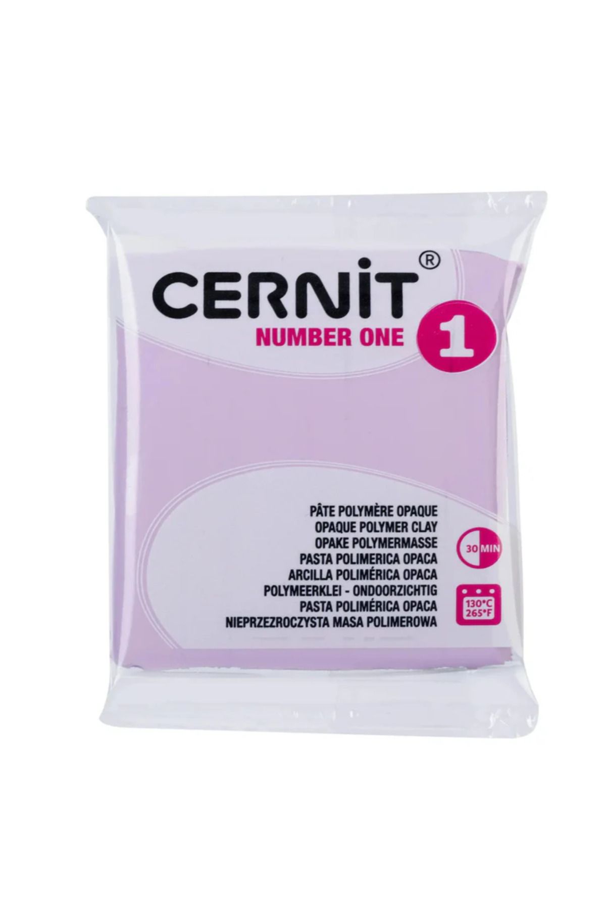 Ümraniye Hobi Sanat Cernit Number One Polimer Kil 56gr Light Lila 932