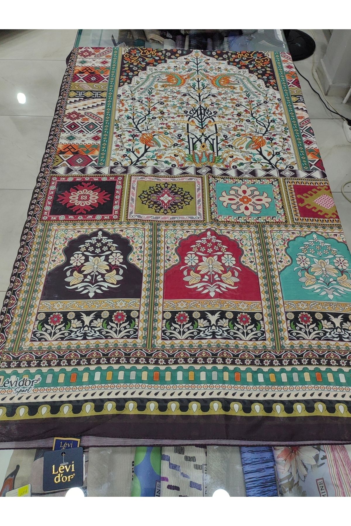 Levidor Sport Etnik Desen Şal