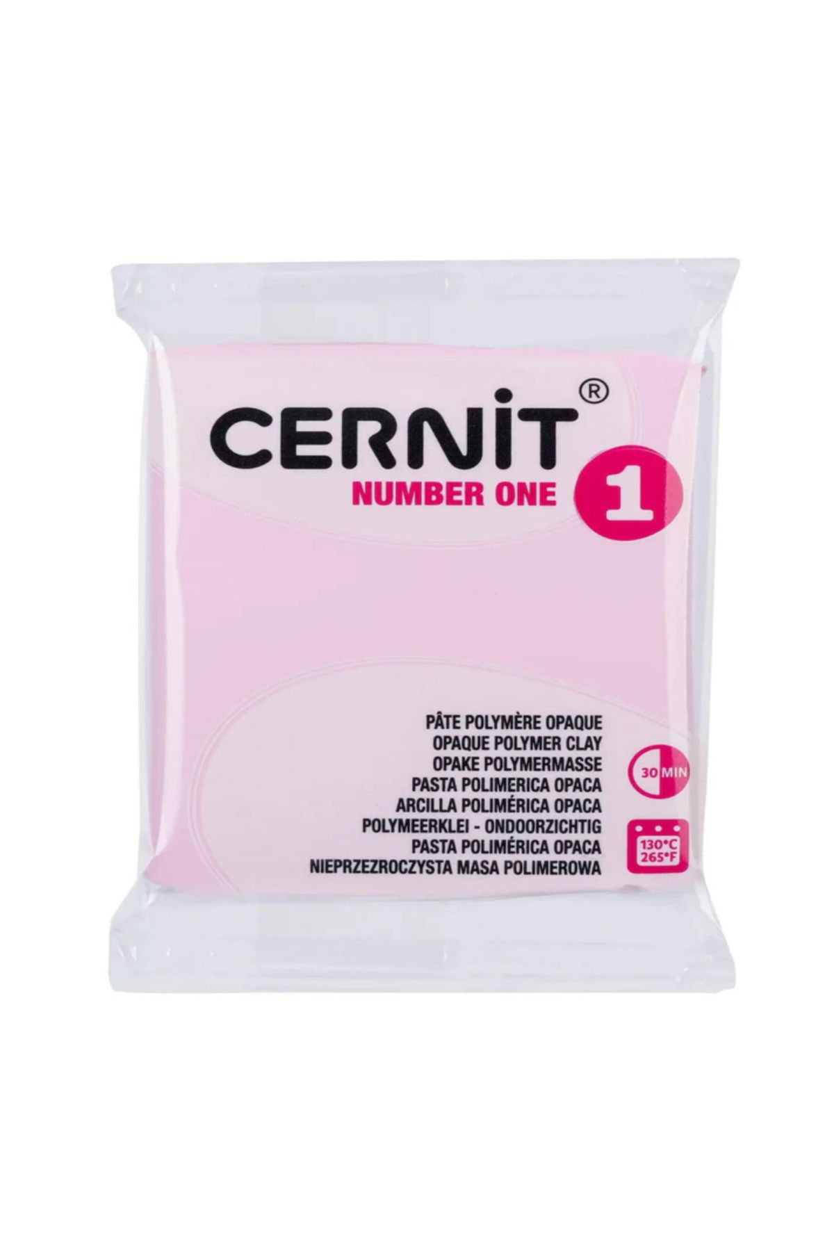 Ümraniye Hobi Sanat Cernit Number One Polimer Kil 56gr Pink Flamingo 482