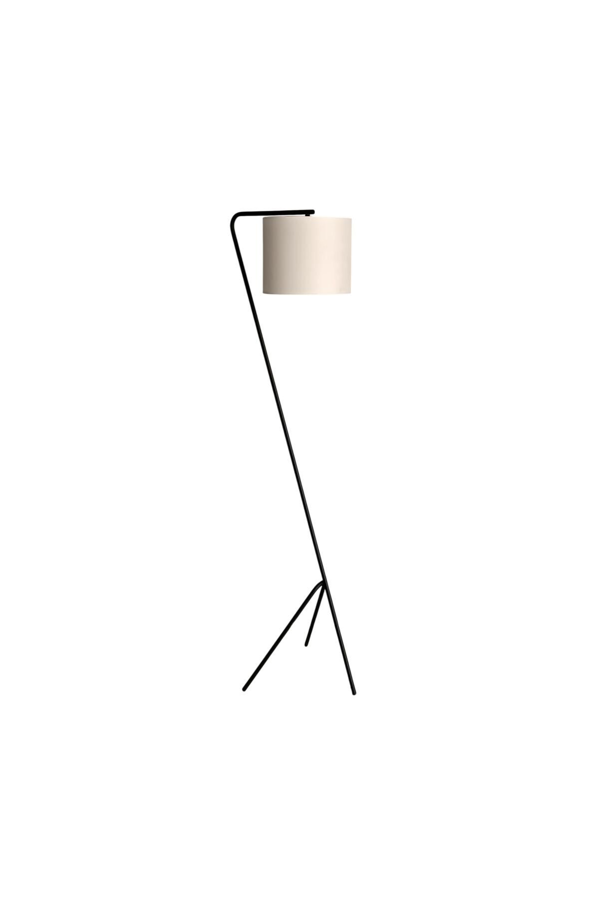 Bahar Aydınlatma Halde Tripod Ayaklı Siyah Lambader