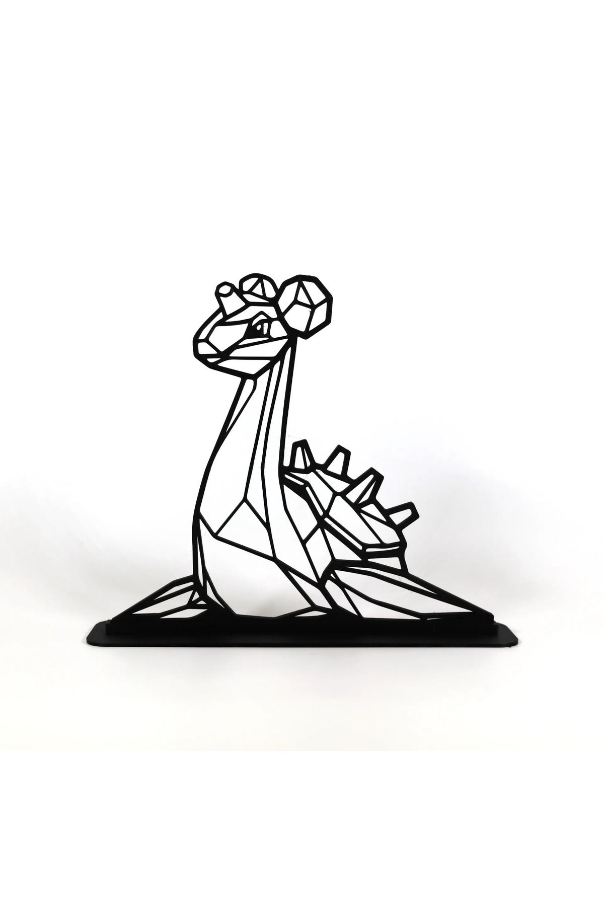 EmAy3d Geometric Çizim Lapras Masa Üstü Stand Biblo – Şık ve Modern 3D Dekor