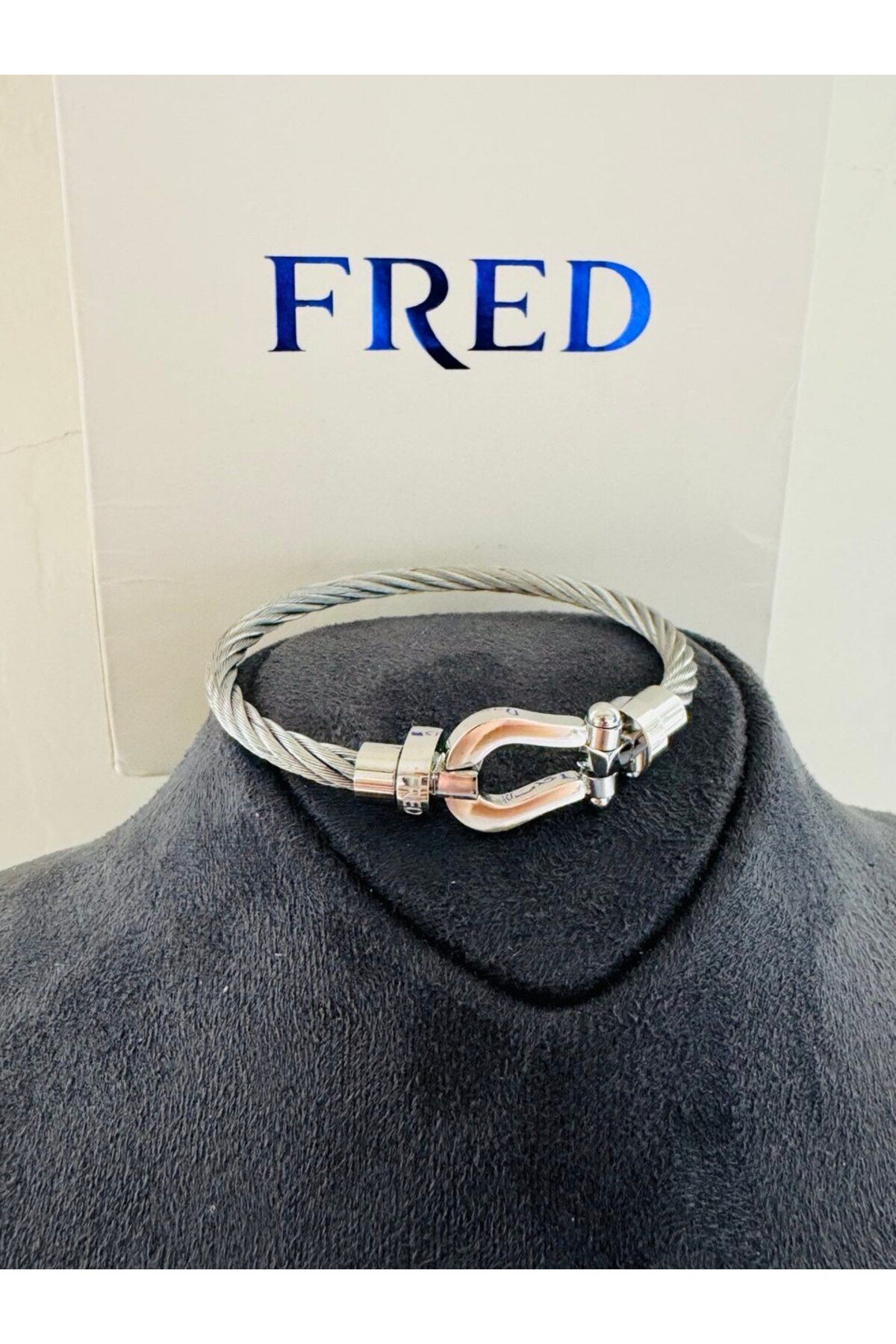 Harzem jewelry ipli çelik bileklik