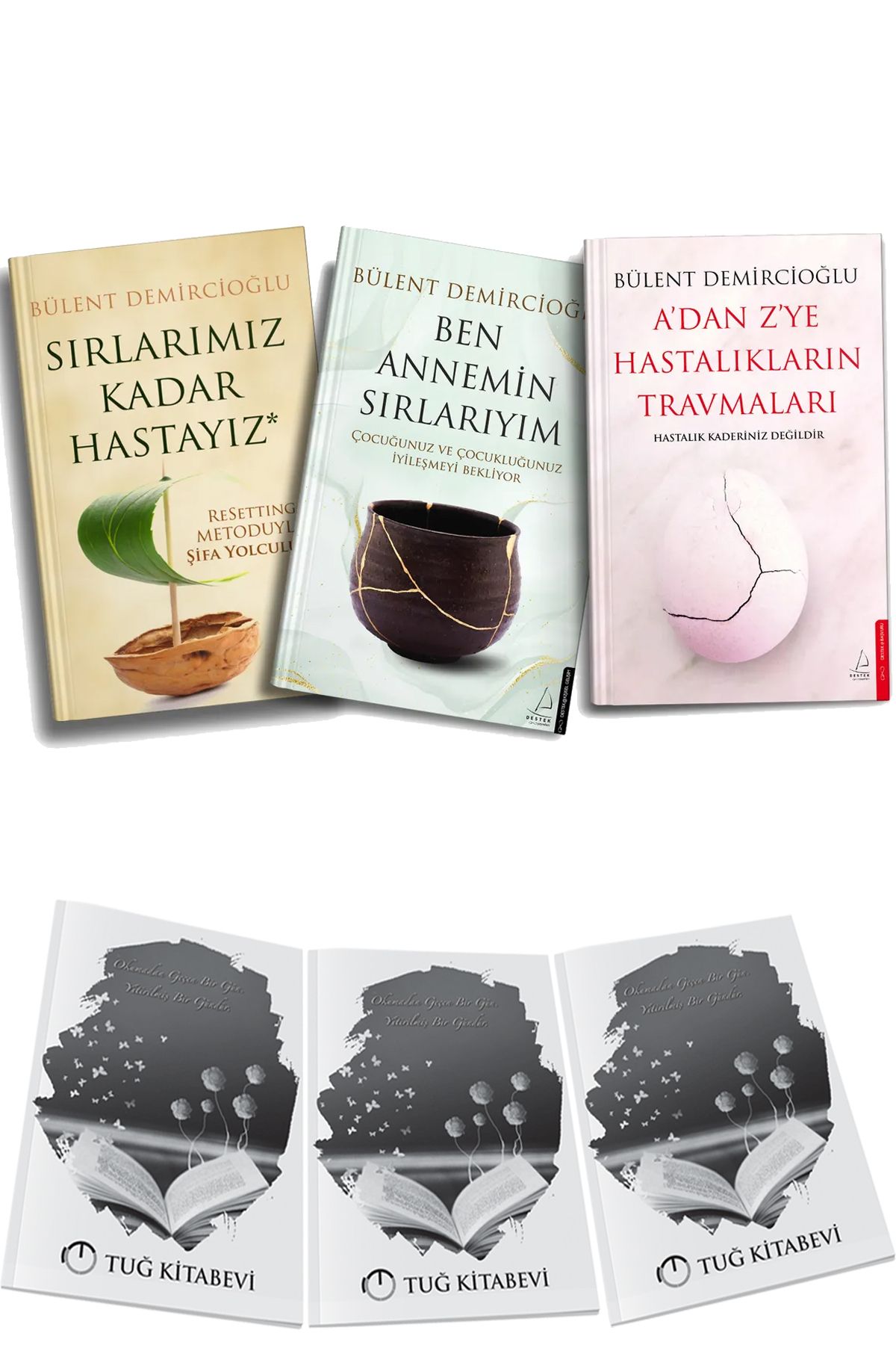 Destek Yayınları Sırlarımız Kadar Hastayız - Ben Annemin Sırlarıyım - A’dan Z’ye Hastalıkların Travmaları + Hediyeli