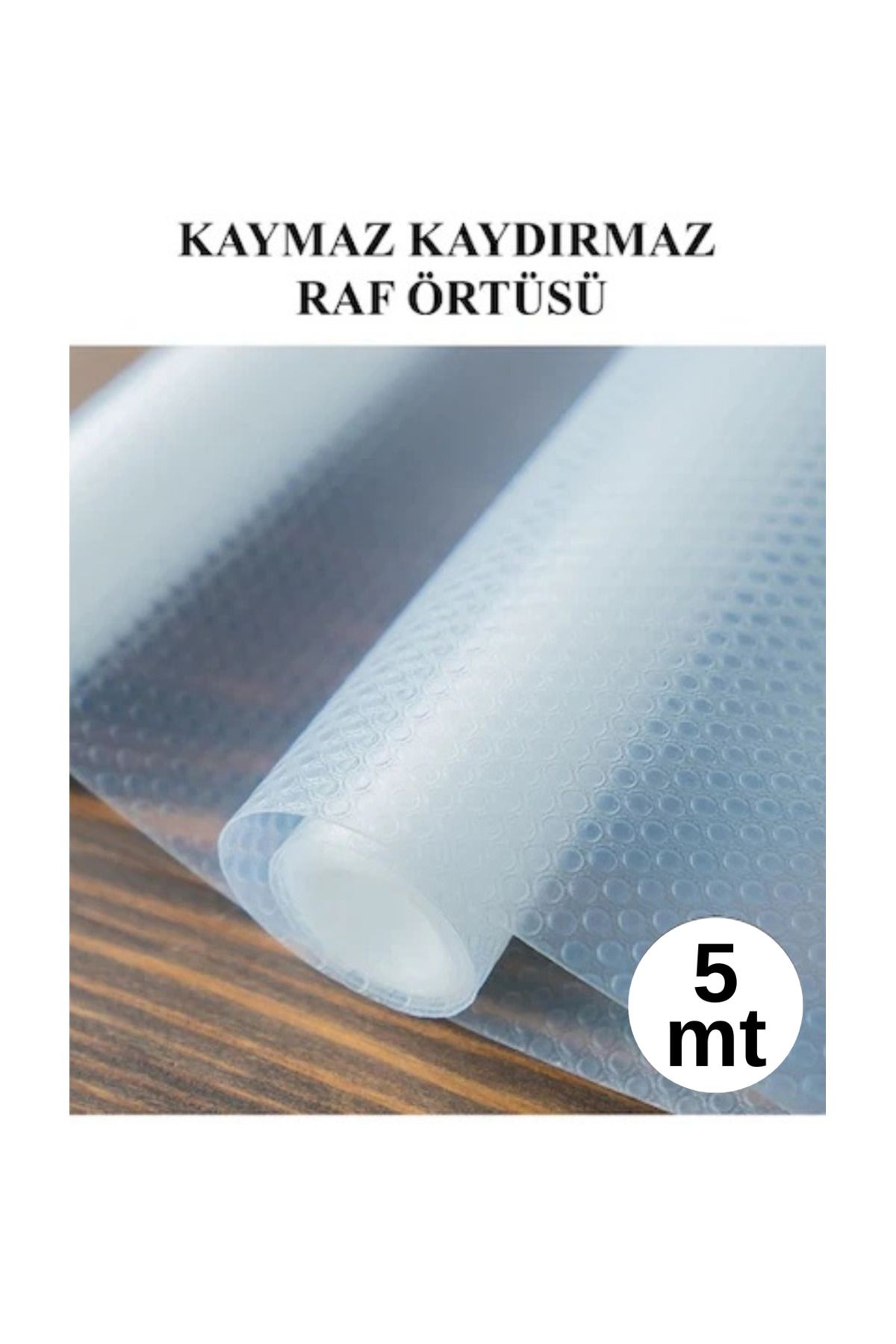 ESTRON Kaymaz Dolap Raf Çekmece Örtüsü - Eva Malzeme - 5 Metre x 45 cm