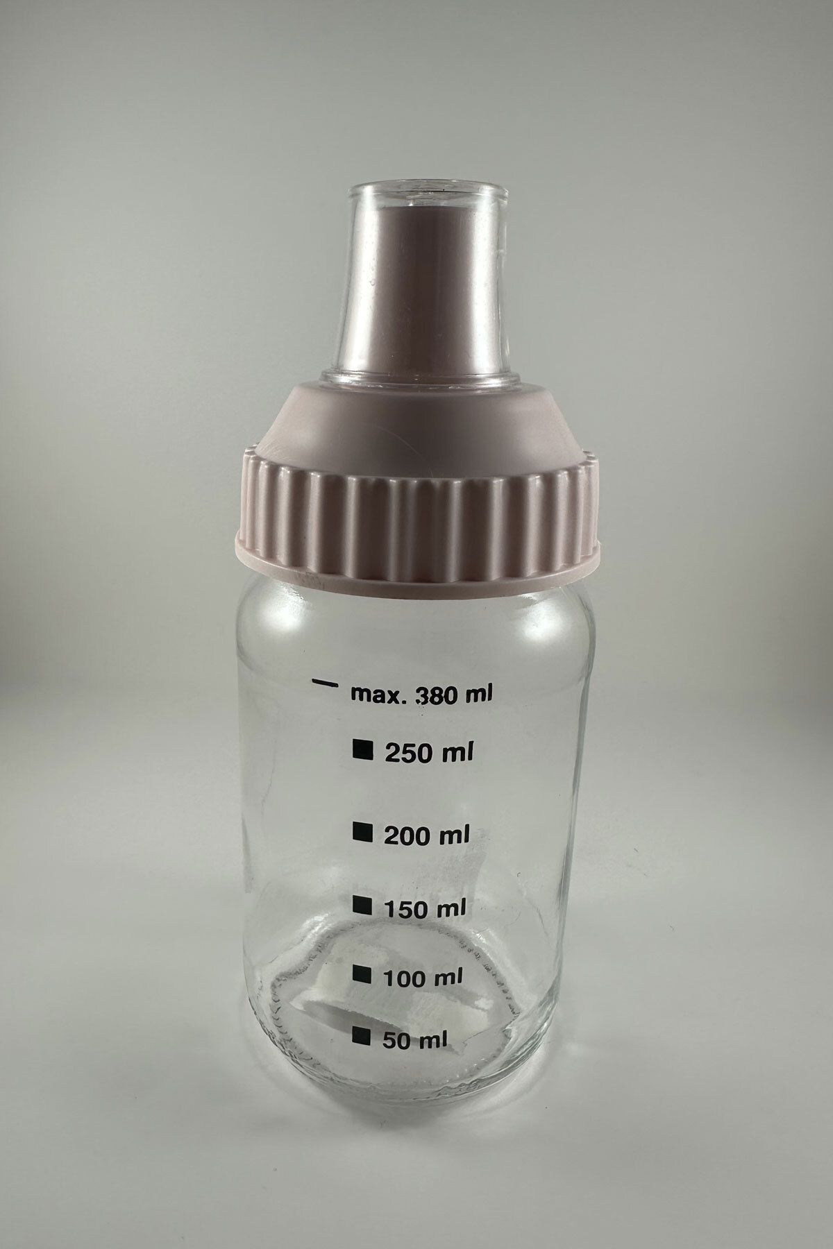 SİHİRLİ AYAKLAR Sızdırmaz Kapaklı Cam Yağdanlık Sirkelik Sosluk Derece Desenli 380ml
