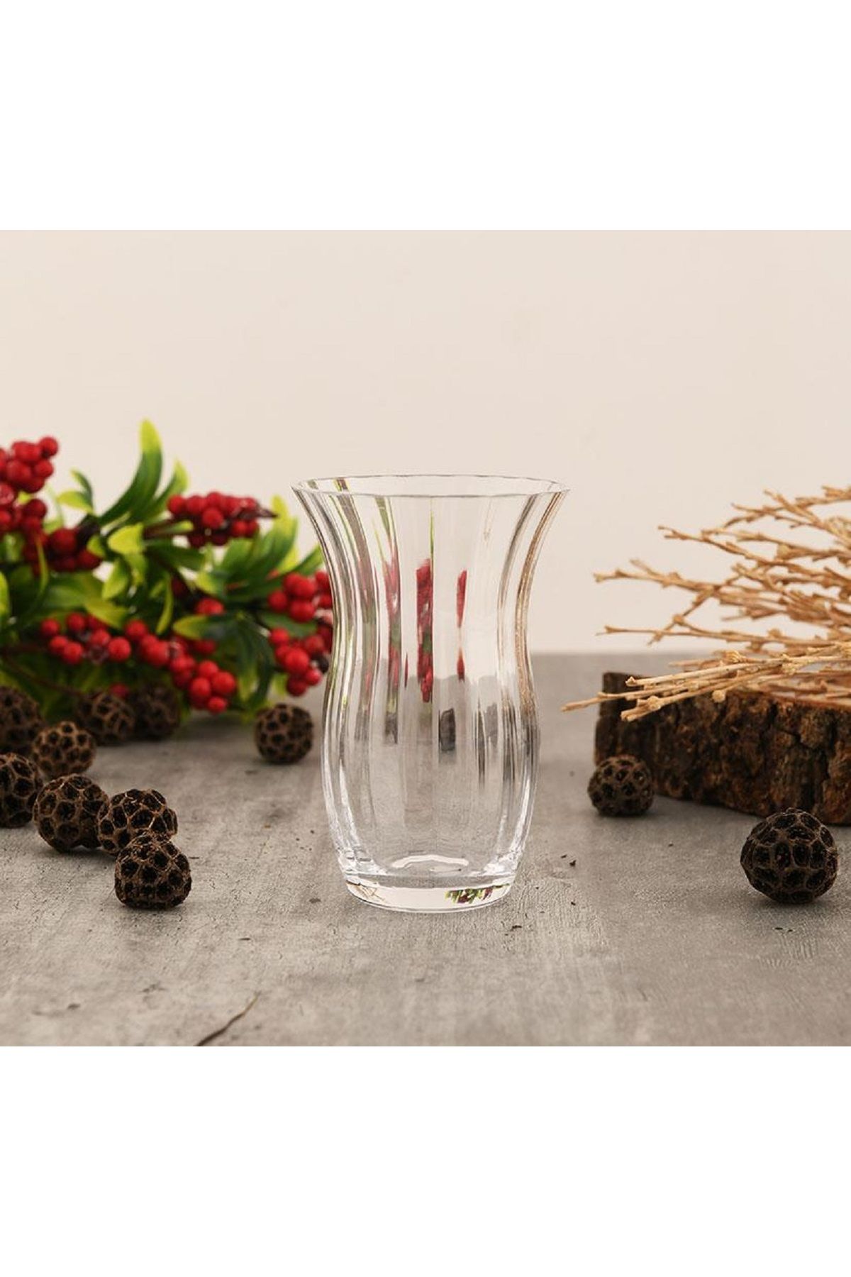 Paşabahçe Özel Yapım El İmalatı Crystallin Rose 6 lı Çay Bardağı