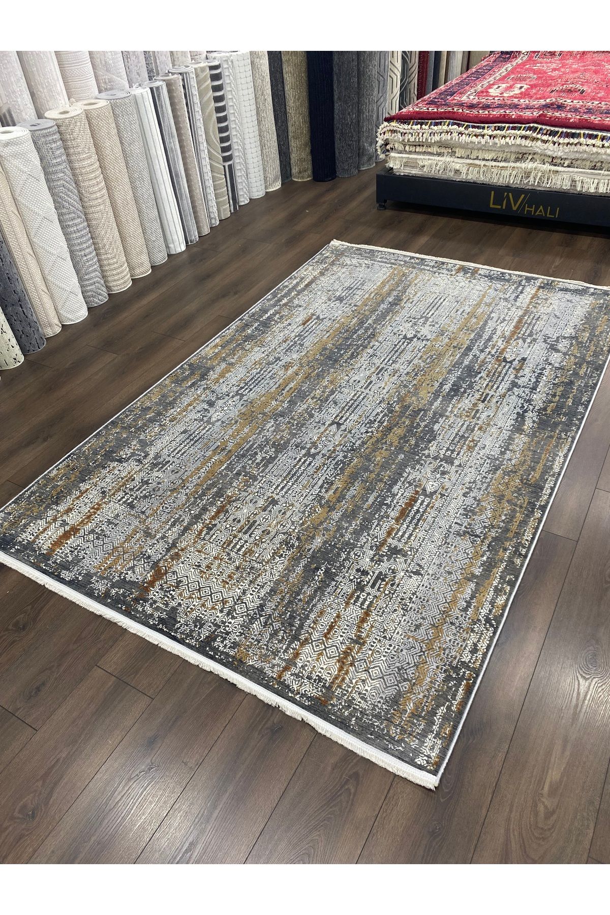 İLHANINHALILARI Siya Home Harmony Serisi 160x230 halı