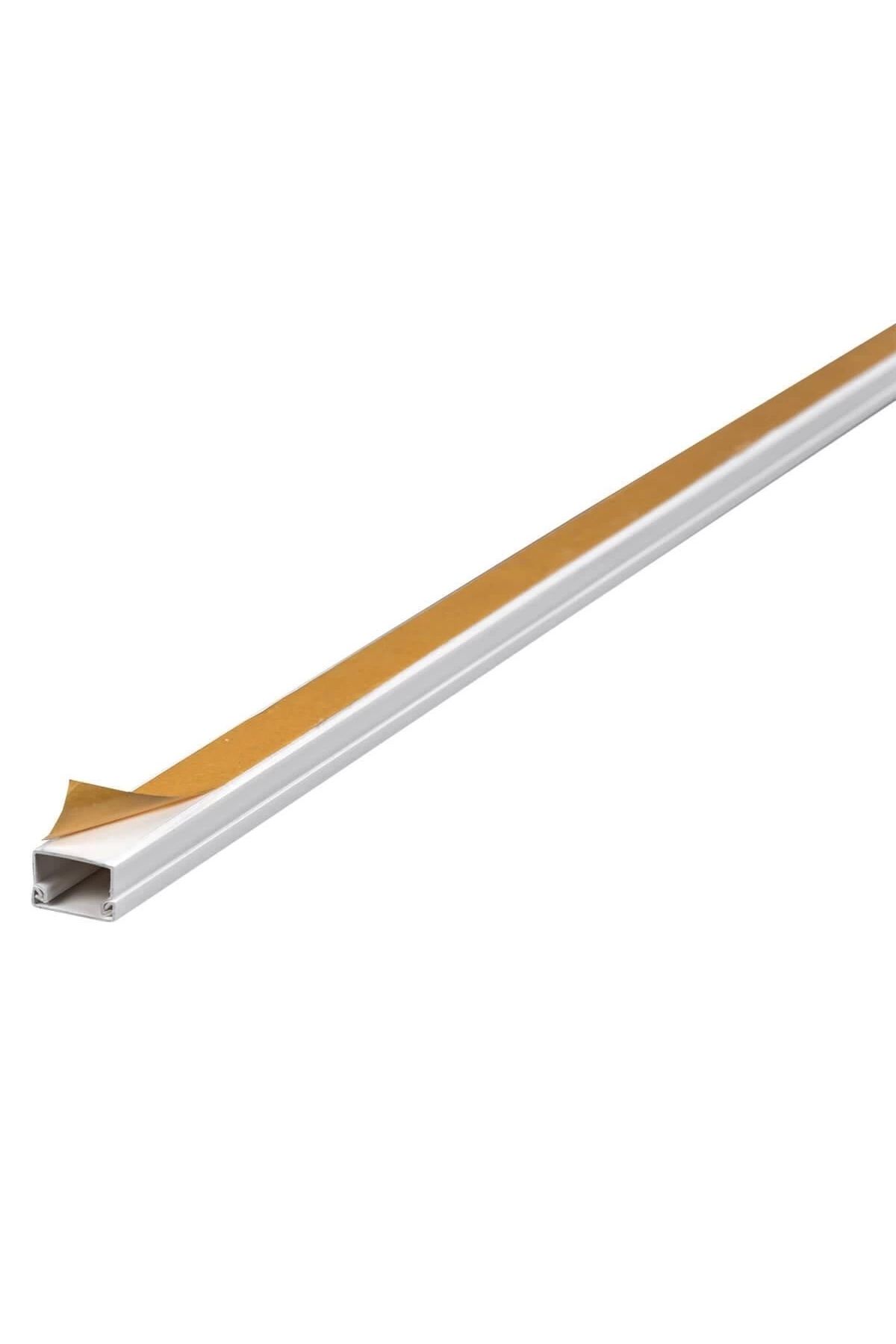 minaydan Kablo Kanalı 25x16 mm 2 Metre Yapışkan Bantlı 4 Adet