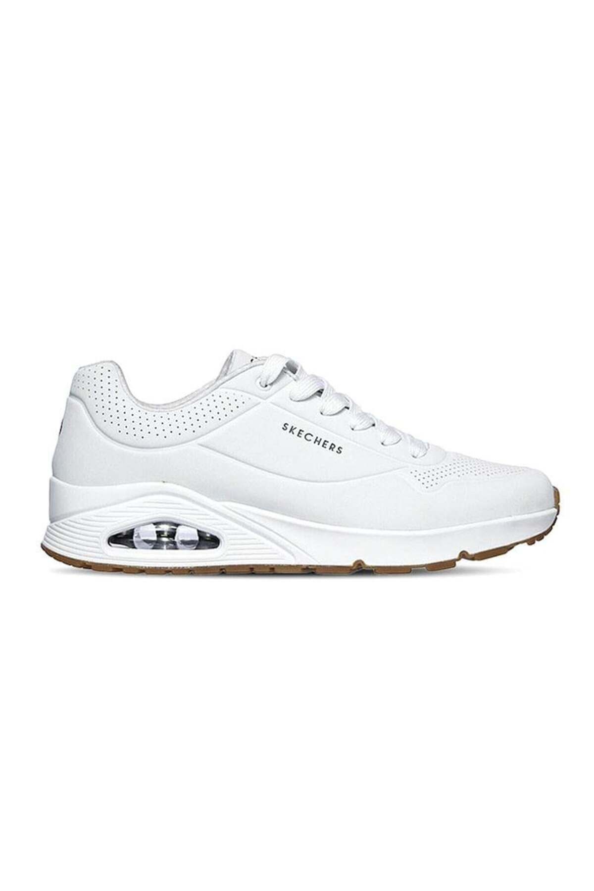 SKECHERS Erkek Günlük Ayakkabı Uno - Stand On Air 52458-WHT