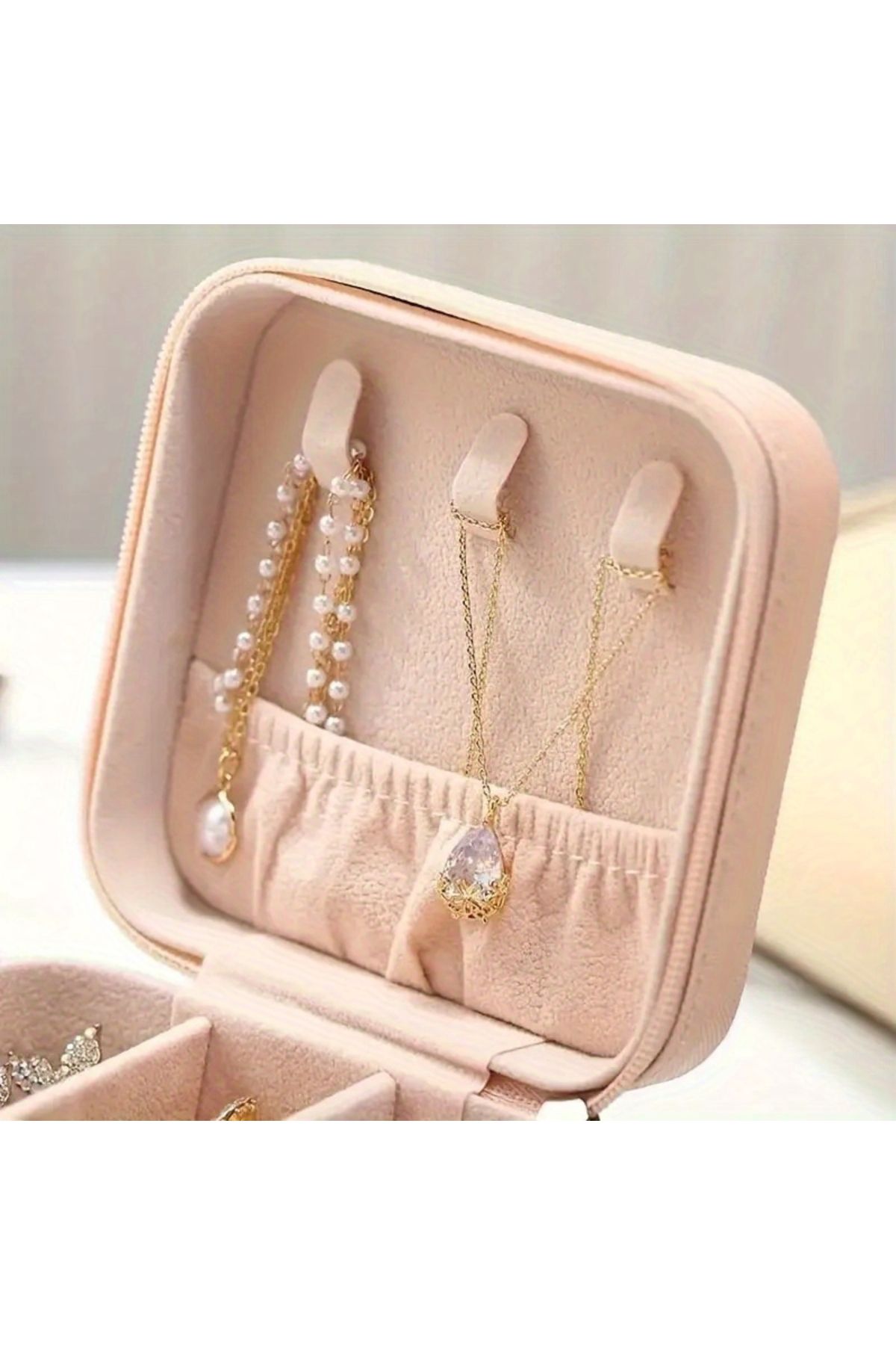 shop Takı Kutusu Seyahat Boy Mücevher Kutusu Aksesuar Organizer