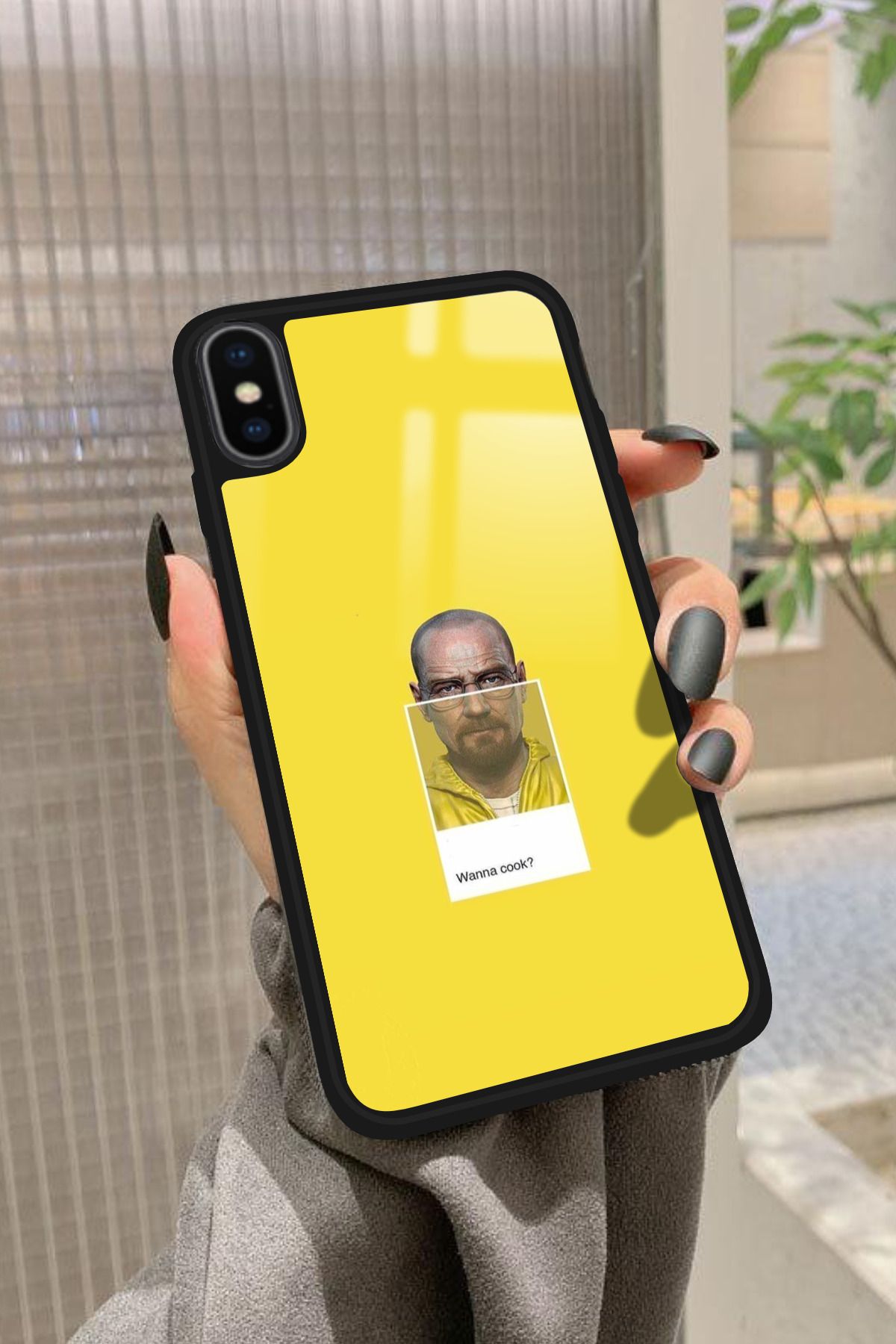 Snacase iPhone X Uyumlu Breaking Bad Tasarımlı Glossy Premium Kılıf
