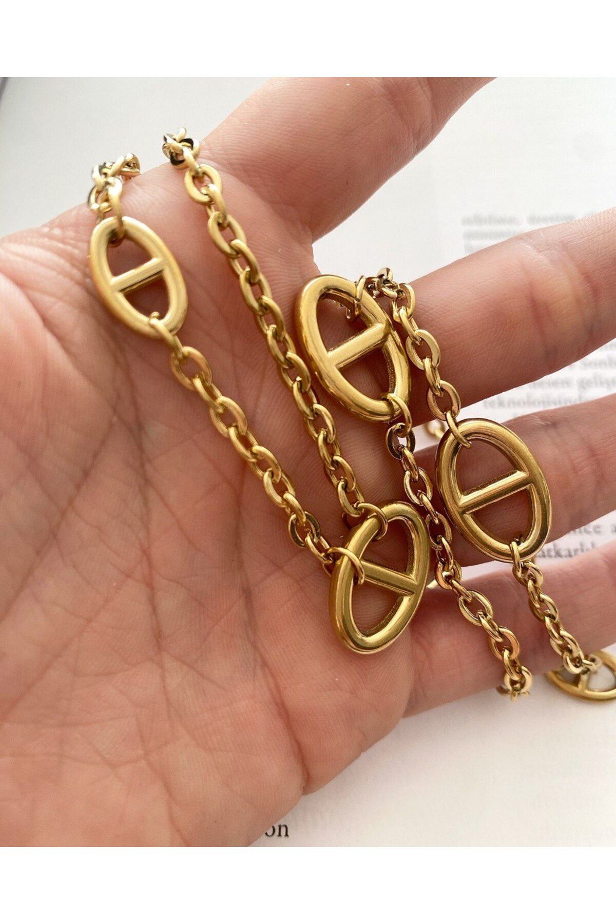 Harzem jewelry kadın çelik kolye