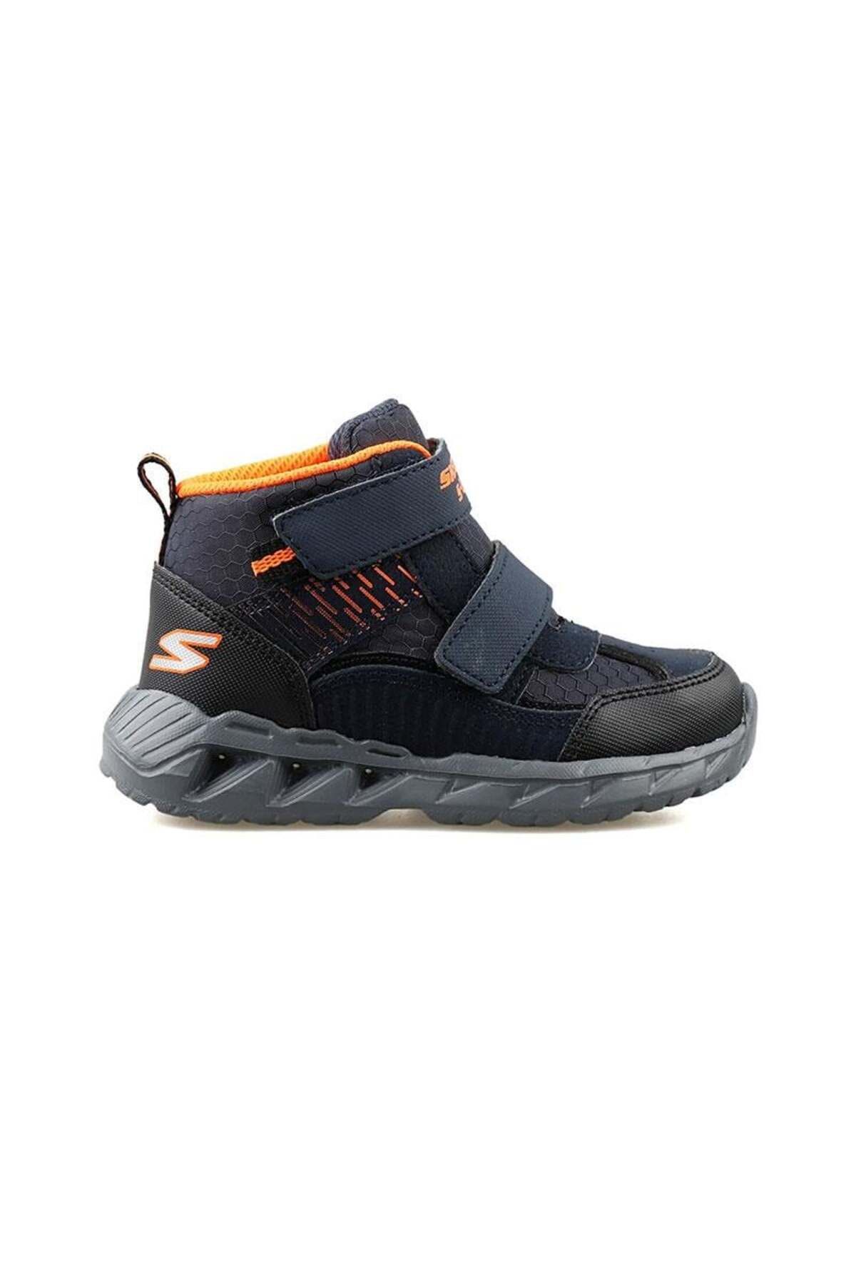 SKECHERS Çocuk Bot Magna-Lights - Frosty Fun 401504N-NVBK