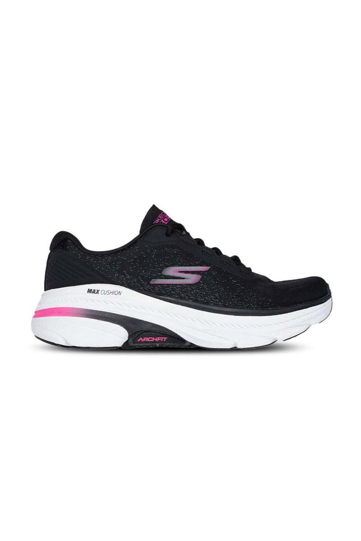 SKECHERS Kadın Günlük Ayakkabı Max Cushioning Arch Fit 2.0 128941-BKPK