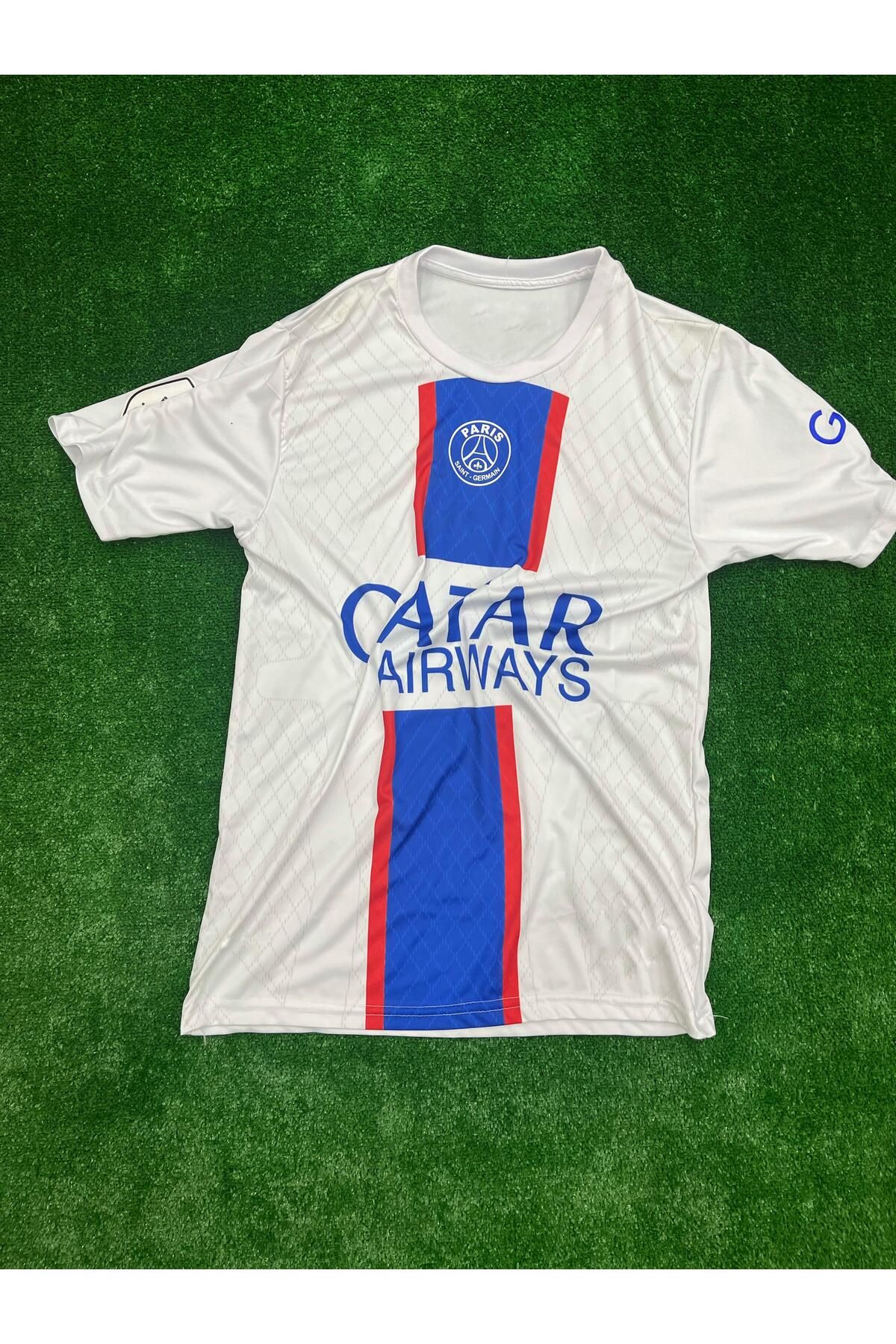 JANJON STAR Paris Saint Germain Beyaz Renk Arkası Boş Forma