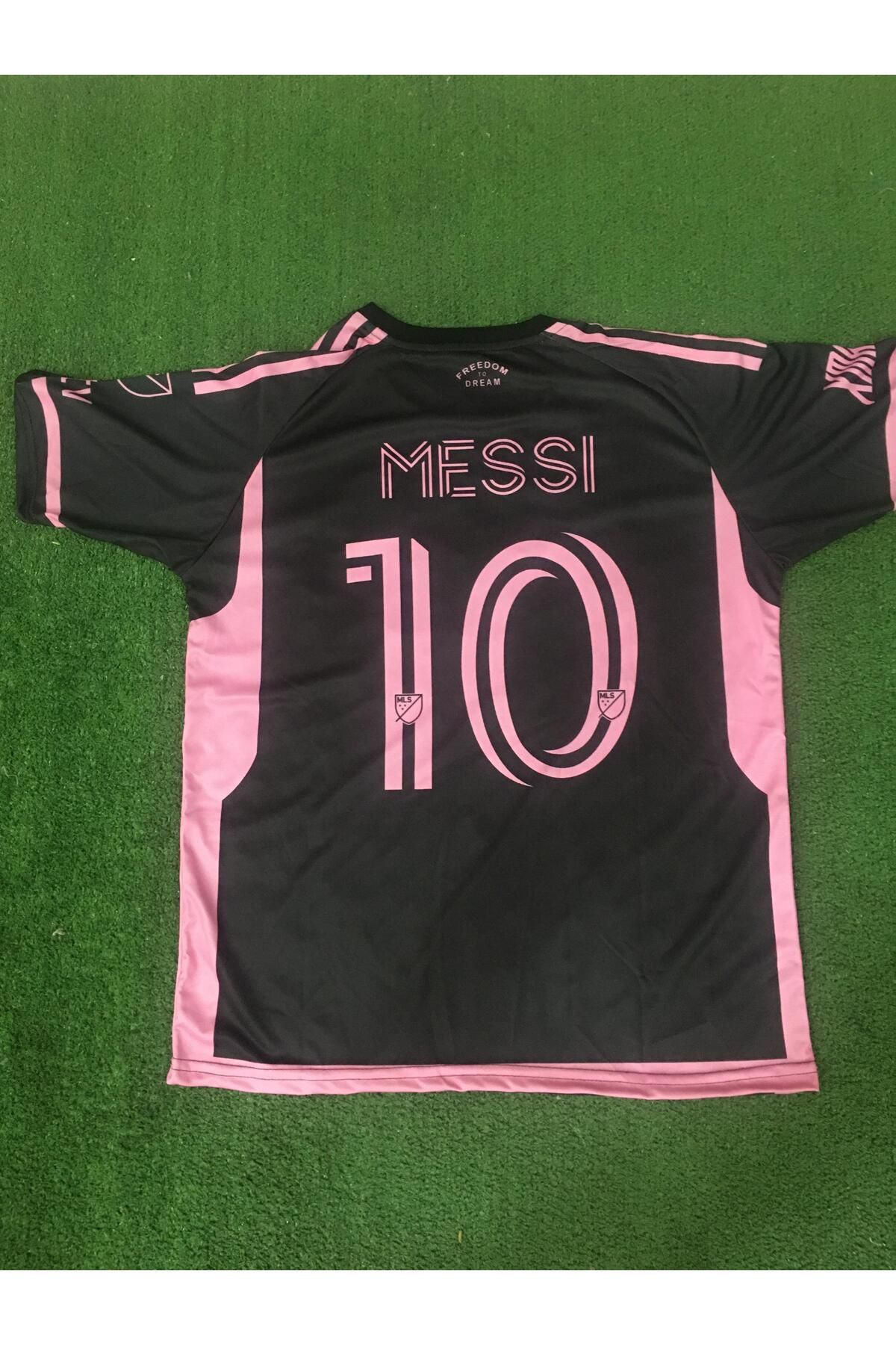 JANJON STAR Lionel Messi Inter Miami Siyah Renk Kısa Kol Forma
