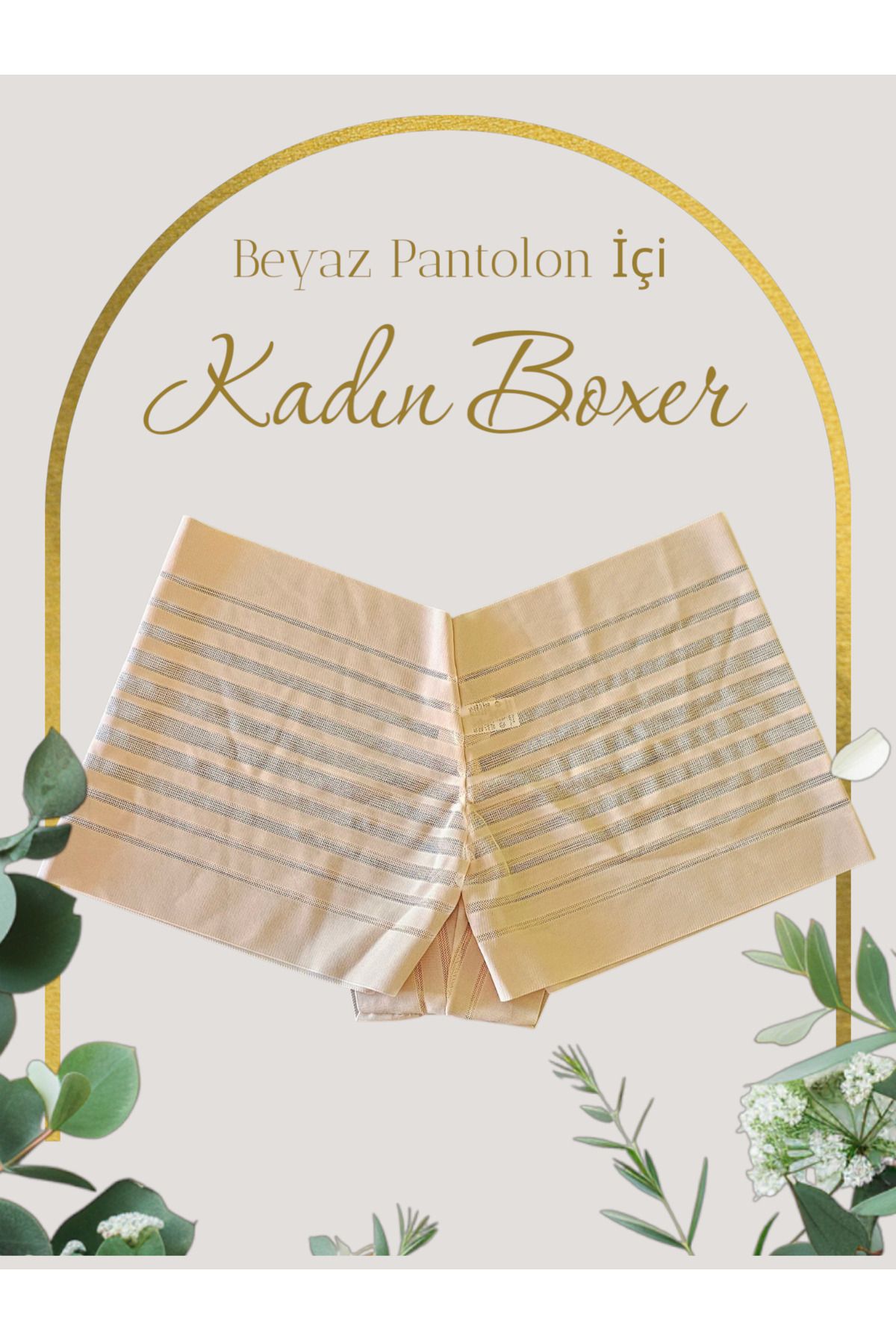 HNX UNDERWEAR Ten Rengi Kadın Boxer