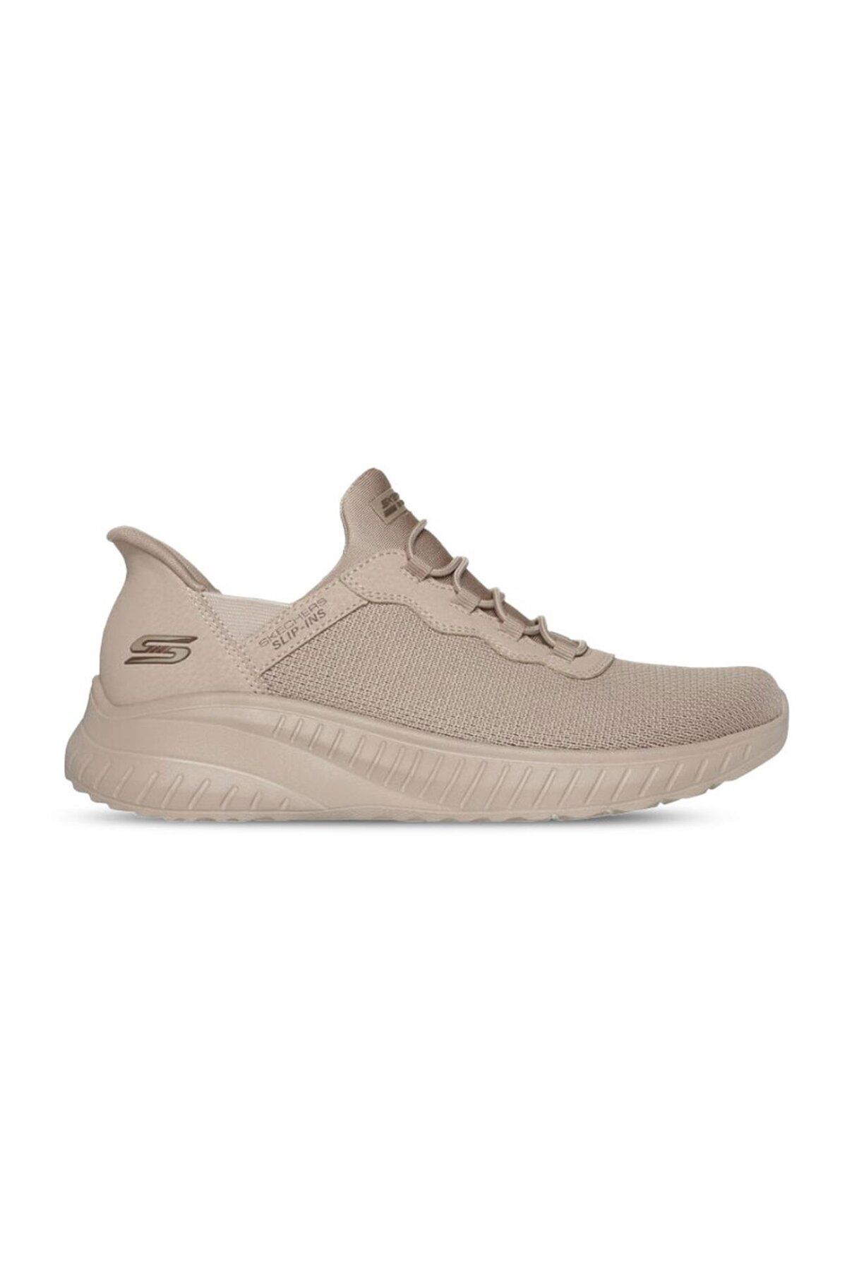 SKECHERS Kadın Günlük Ayakkabı Bobs Squad Chaos 117500-TAN