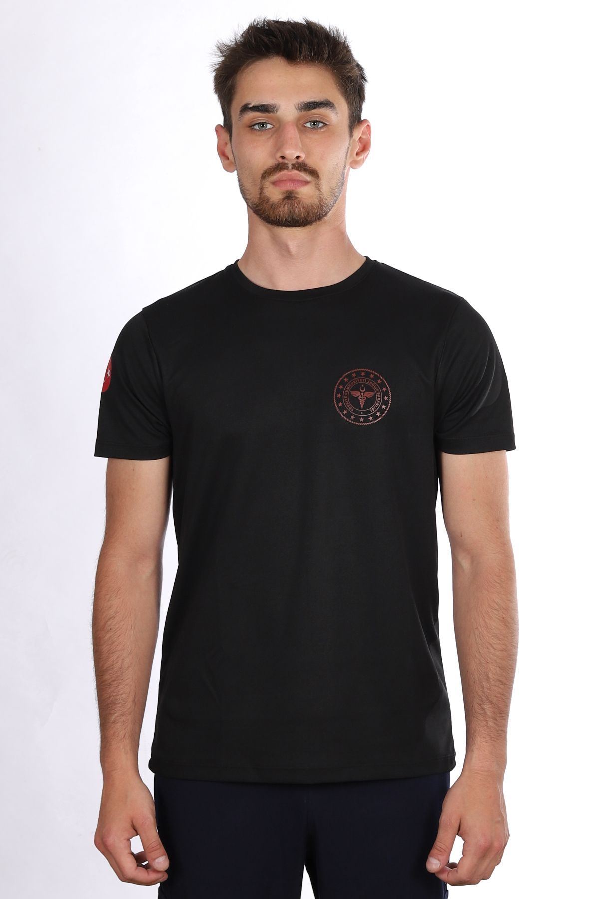 Pratik Medikal 112 Acil Sağlık Dry Touch Bisiklet Yaka Tişört Unisex
