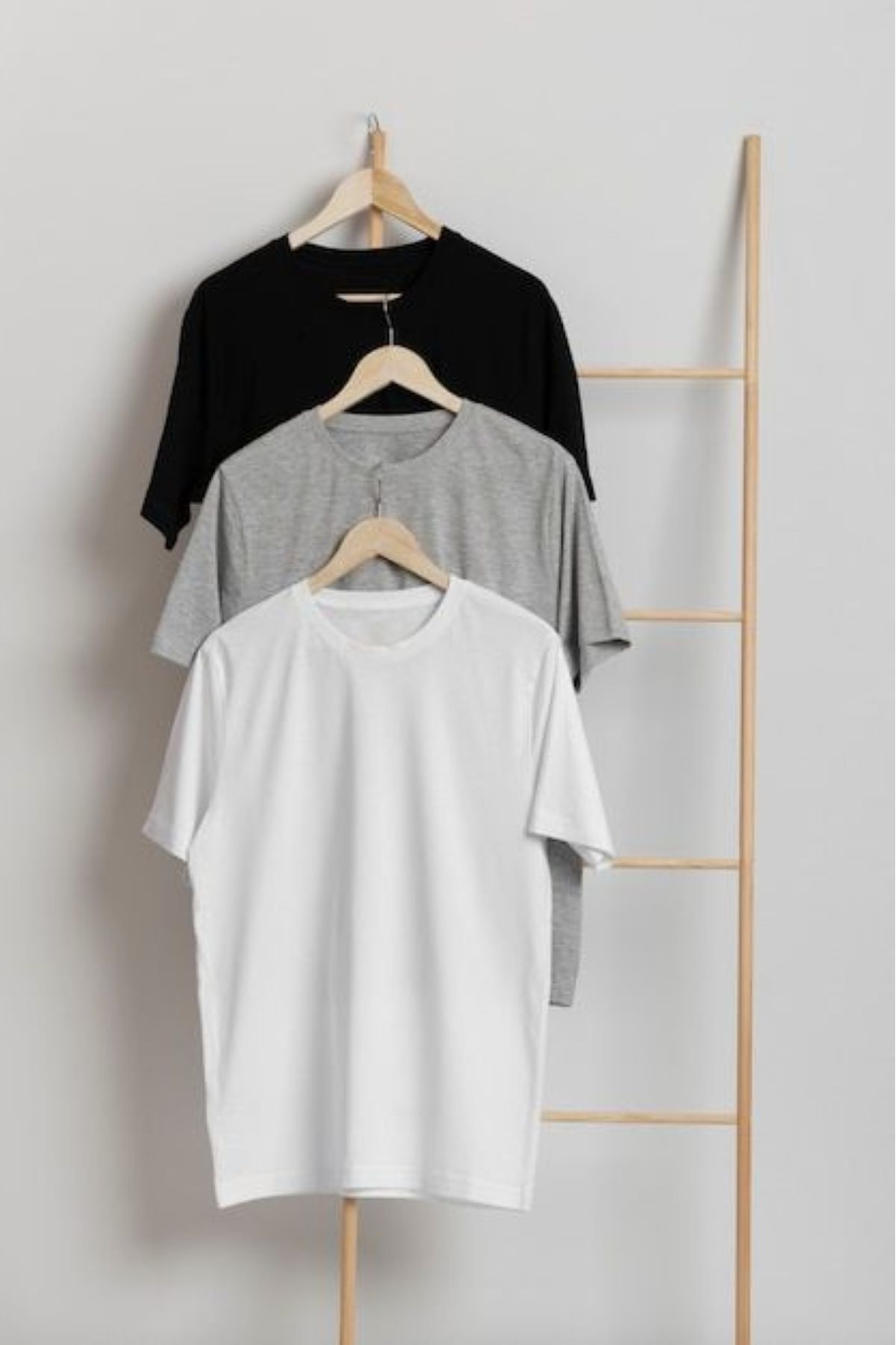 JustBS Bisiklet Yaka 3'lü T-Shirt