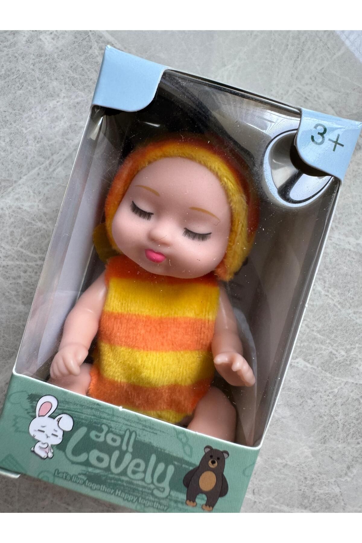 Bumelo Mini Bebek 3+ Yaş İçin Doğum Günü Hediye Koleksiyonu için Bebek Evi Arkadaş Figürleri