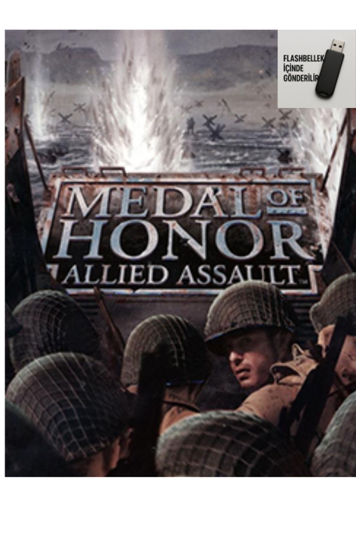 Tigdes 🎮 Medal of Honor: Allied Assault PC Oyunu | Kuruluma Hazır Flash Bellek | Windows Uyumlu Klasik FPS