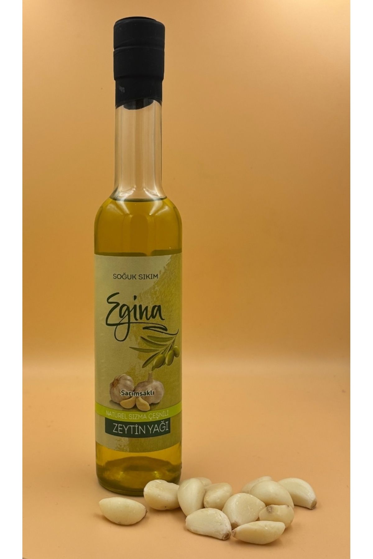 Egina Zeytinyağı Sarımsaklı 250ml