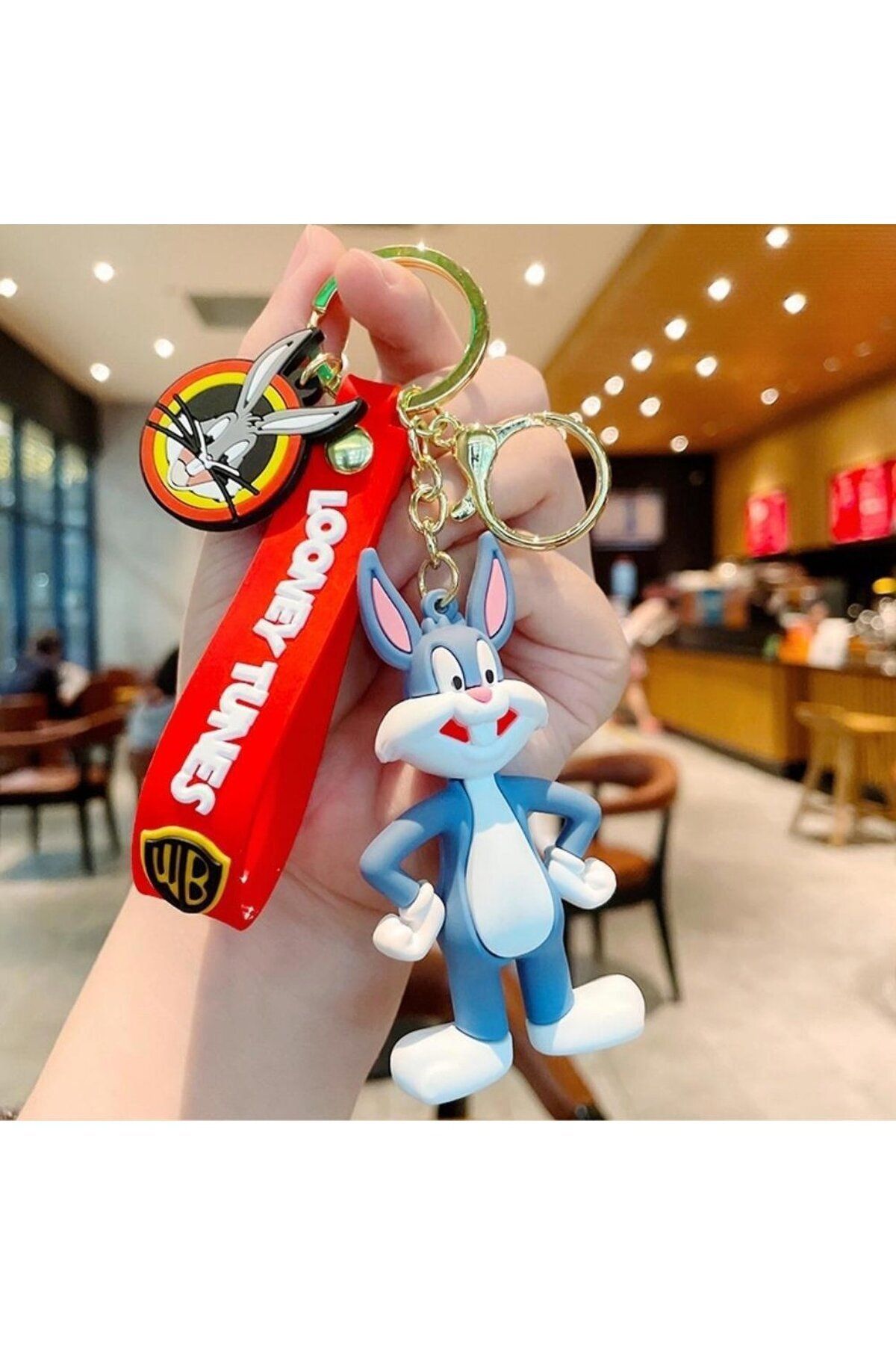 pialbatro Bugs Bunny Looney Tunes Anahtarlık Ve Çanta Aksesuarı