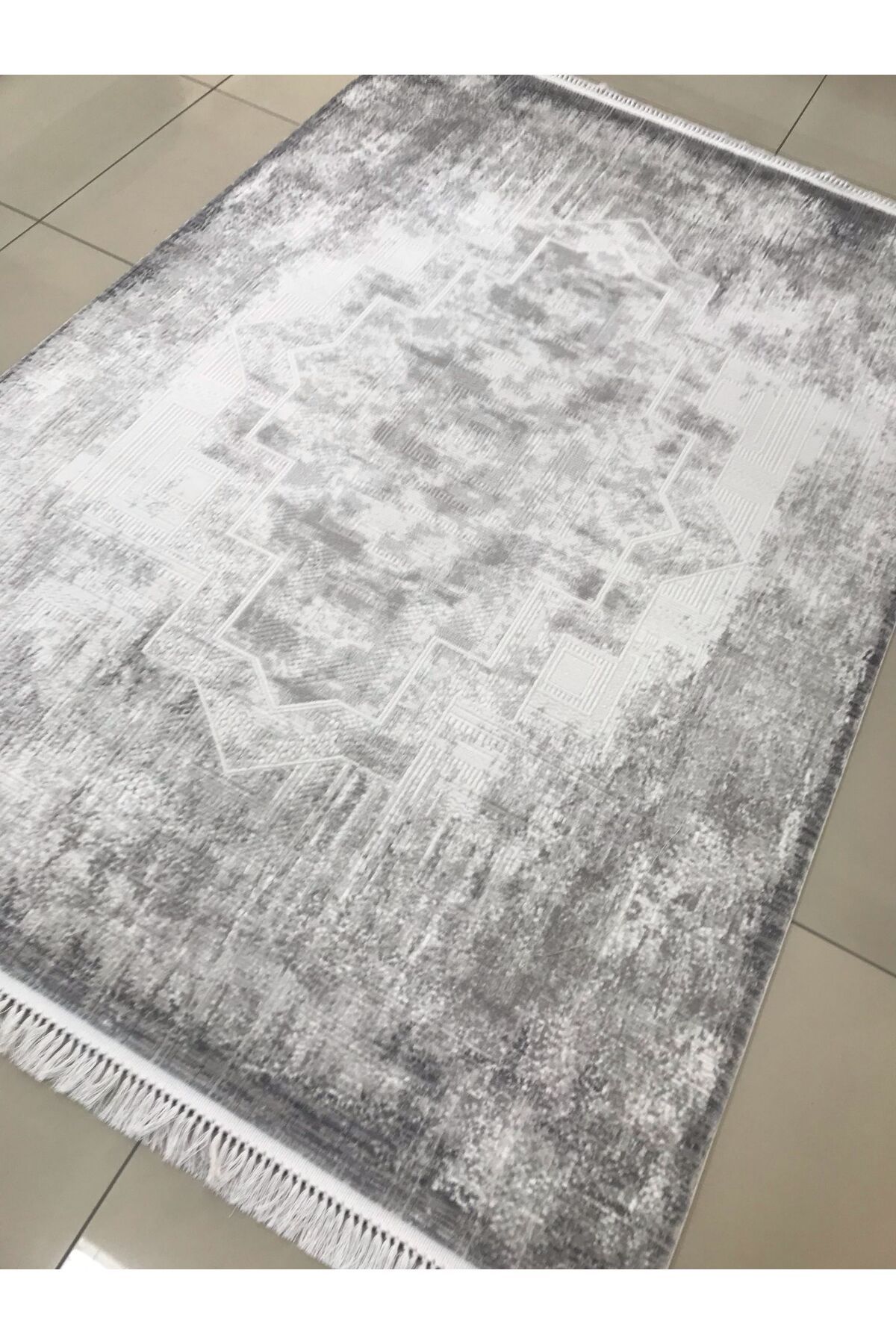 Merinos Halı ELEGANCE 74429 096 GRİ KREM