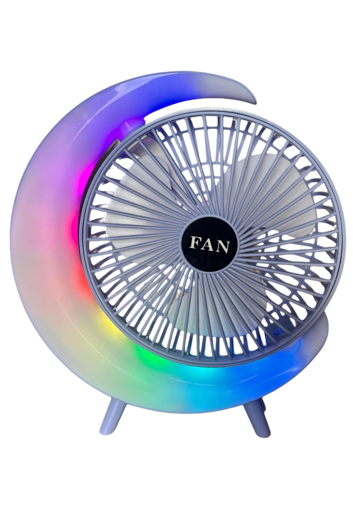 Wexta S24 Taşınabilir Masaüstü Mavi Usb Fan