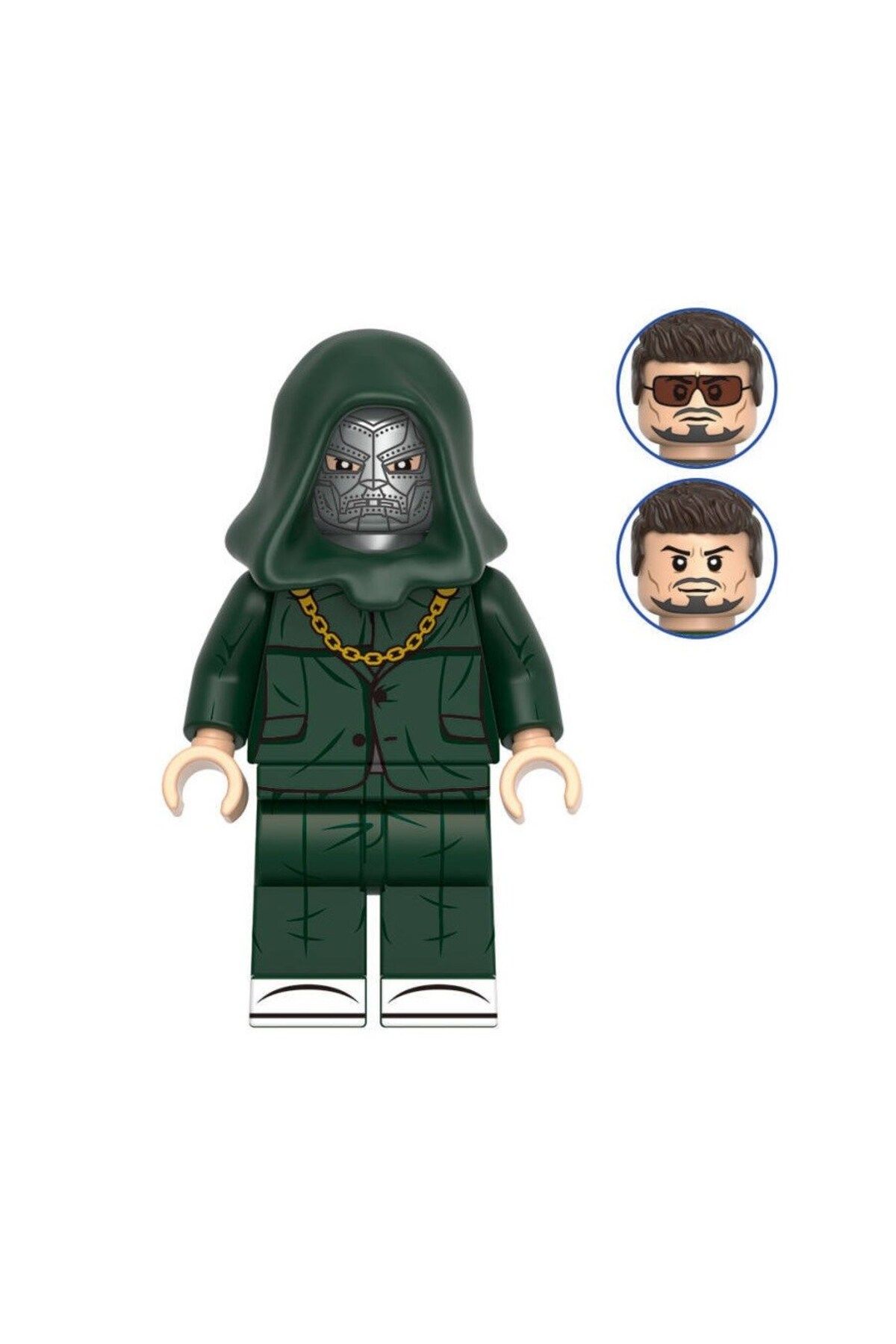 myminitoys Süper Kahramanlar mini figür yeşil maske D. Downey x-418