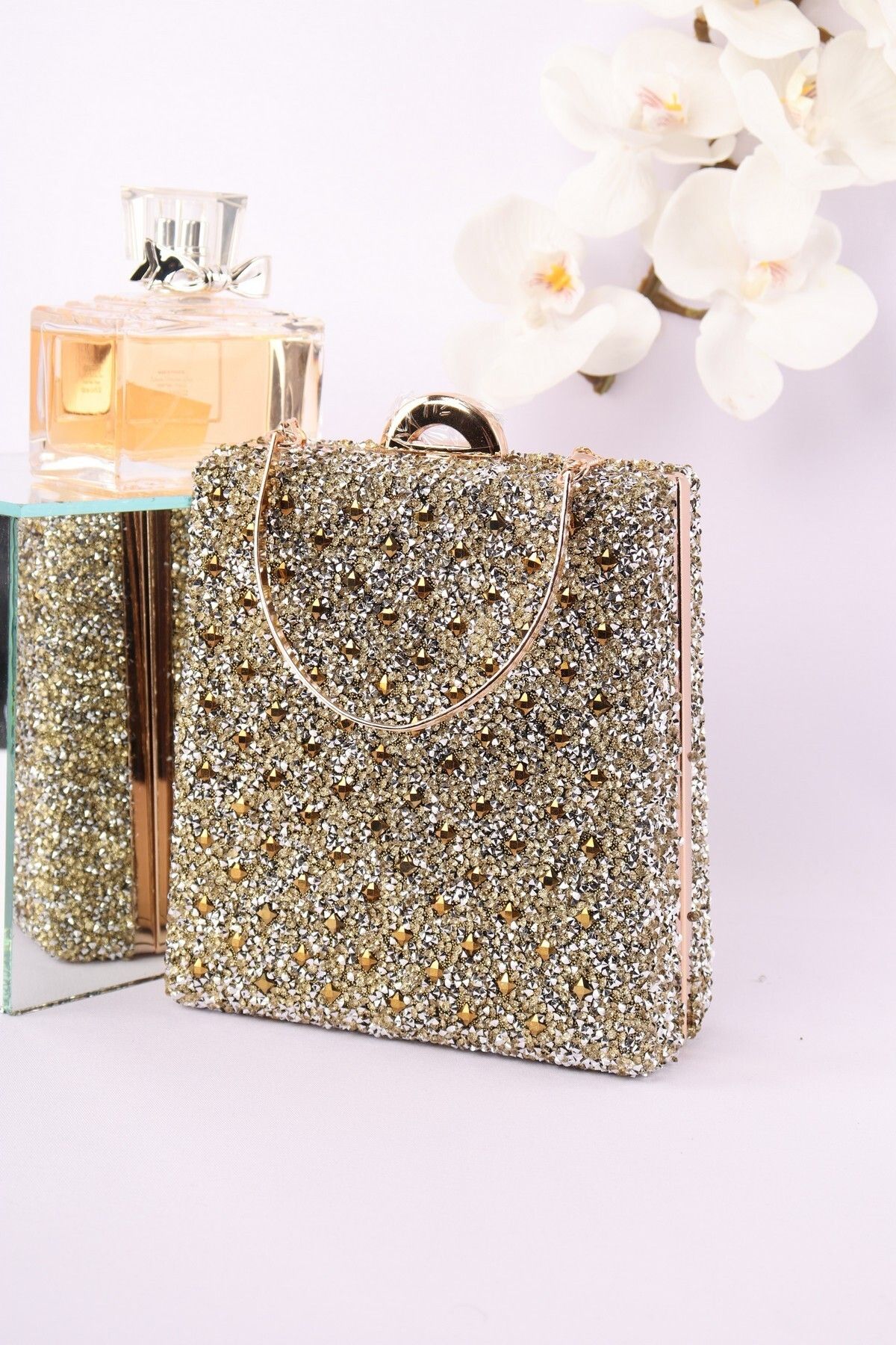 weem bag 702 DİK TAŞLI ÇİFT METAL SAPLI