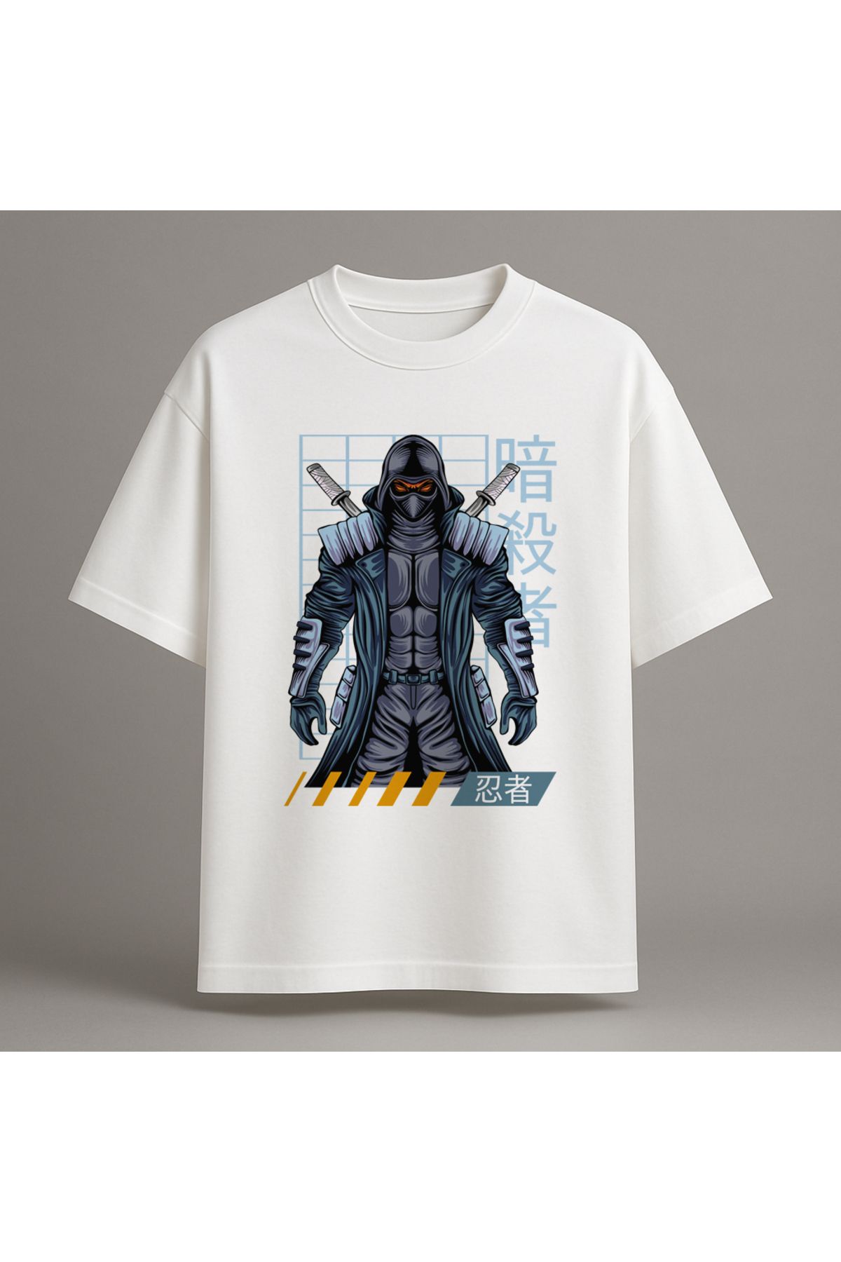 Fuco Supply Beyaz Oversize Baskılı Tişört – Unisex Rahat Kesim Streetwear