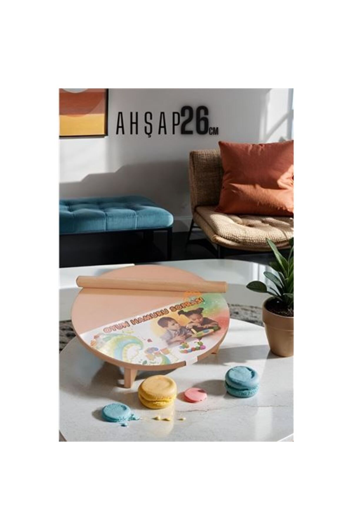AYLİNA Çocuk 26 Cm Hamur Açma Masası
