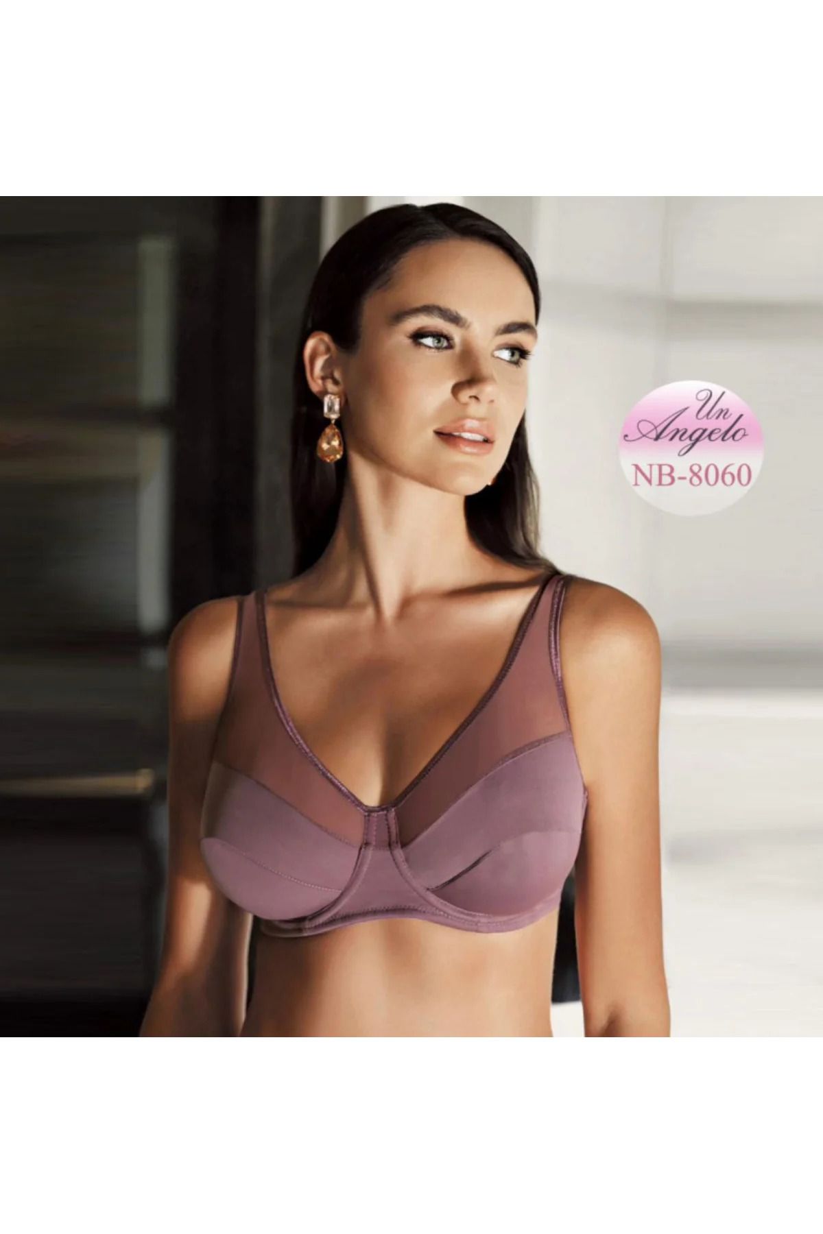 Butik NEW BRA 34 8060 Mor Desteksiz Toparlayıcı Sütyen