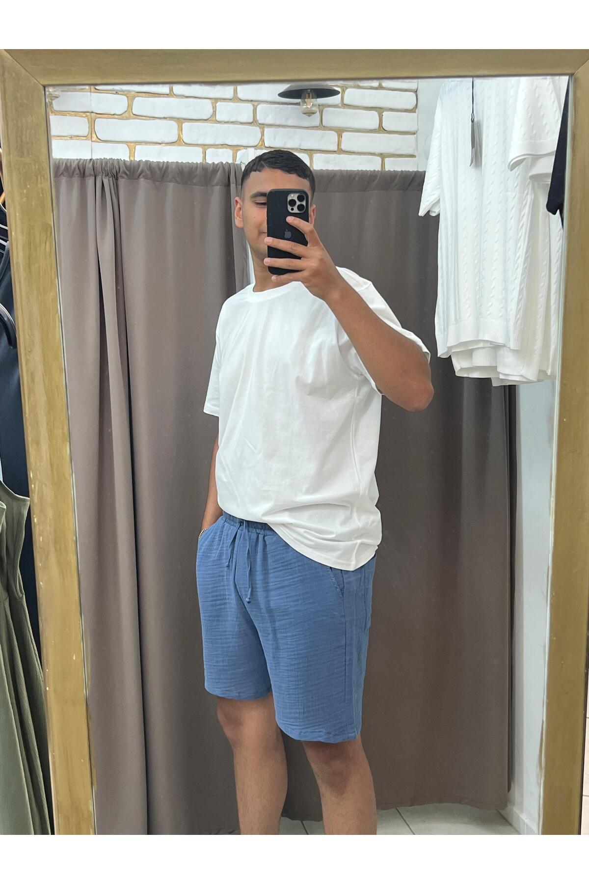 TUBA TOPTAŞ-Muslin Shorts 4
