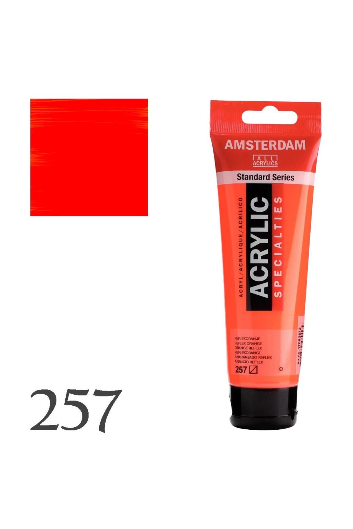 Talens Amsterdam Akrilik Boya Standart Series 120ml 257 Reflex Orange