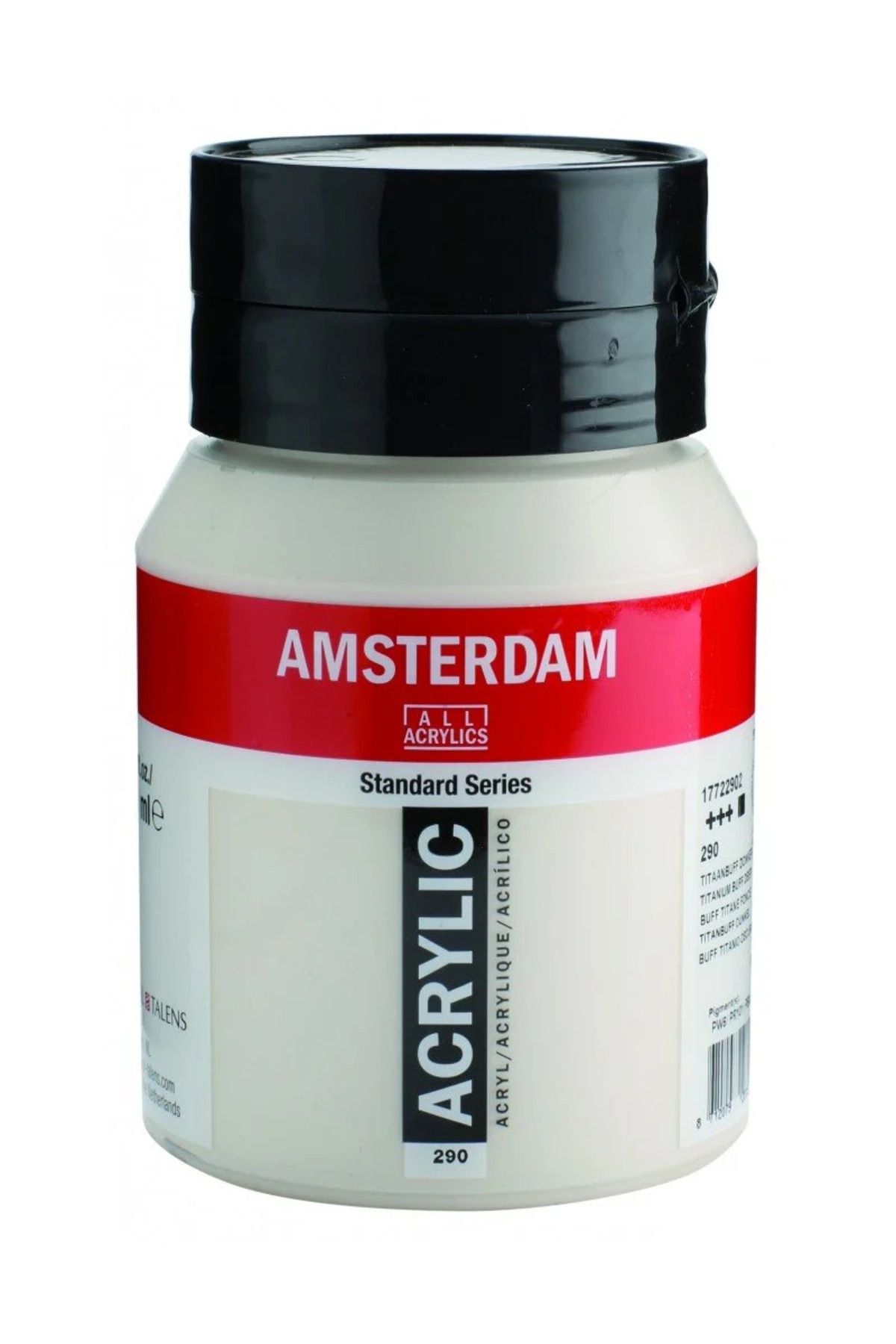 Talens Amsterdam Akrilik Boya Standart Series 500ml 290 Titanium Buff Deep