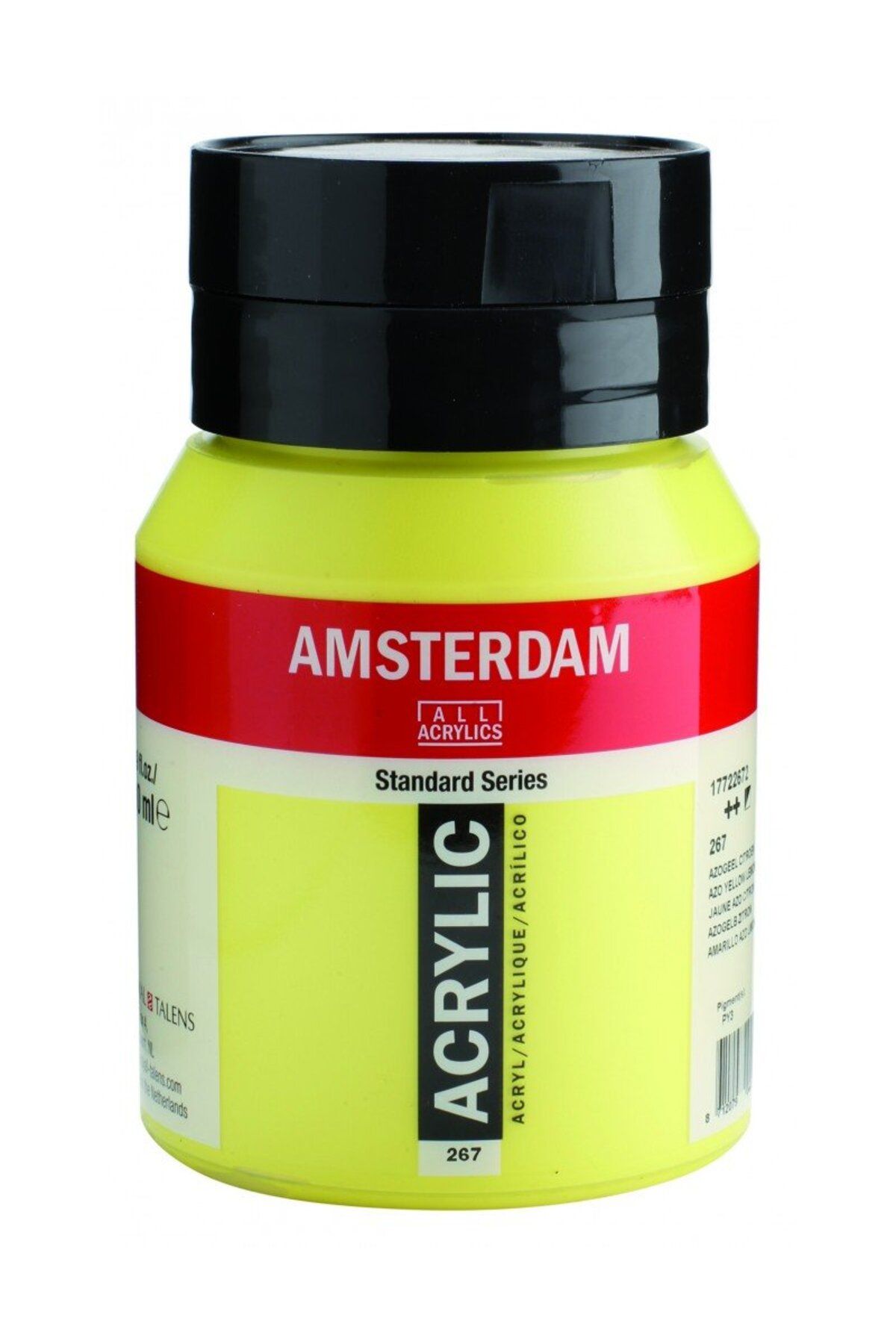 Talens Amsterdam Akrilik Boya Standart Series 500ml 267 Azo Yellow Lemon