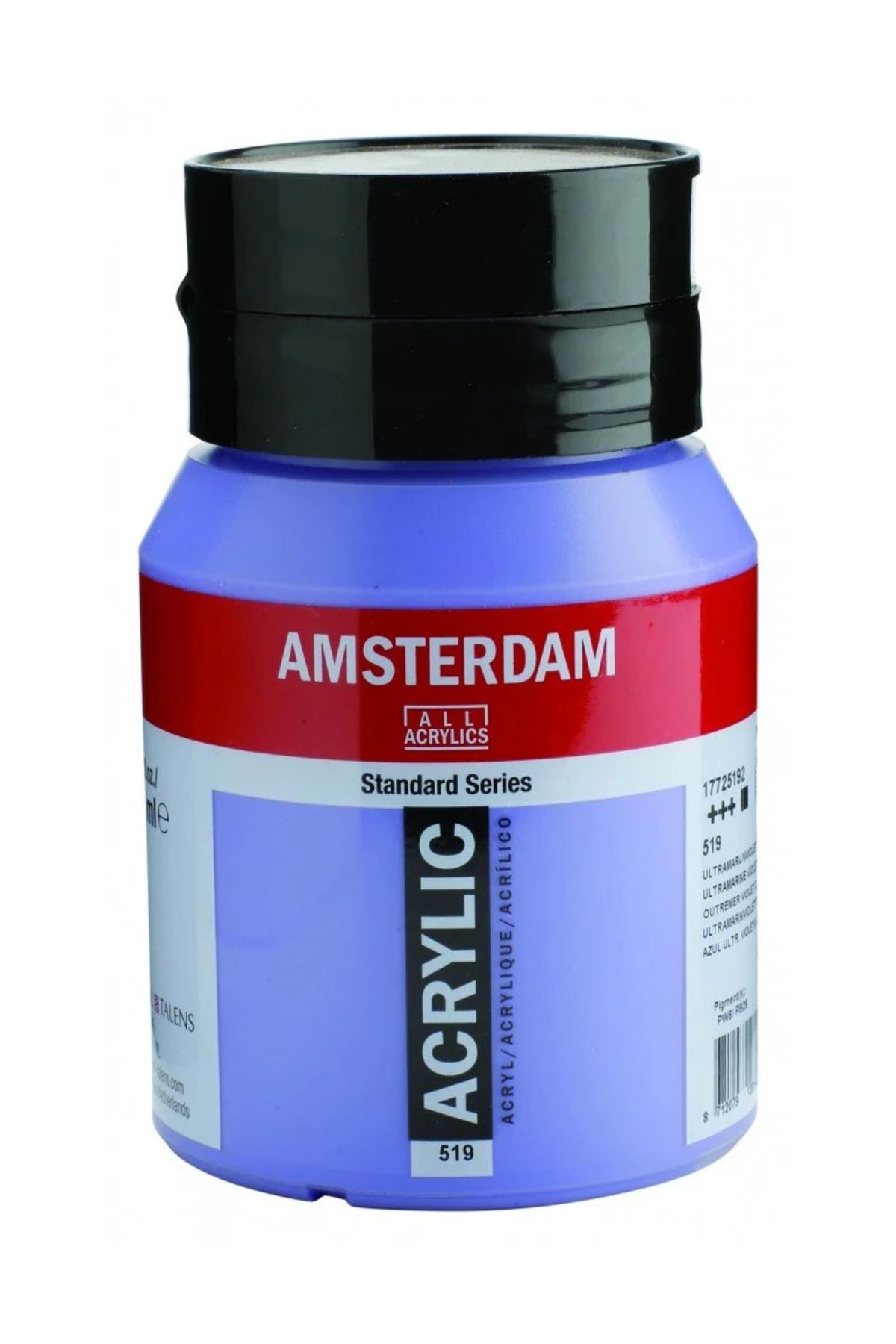 Talens Amsterdam Akrilik Boya Standart Series 500ml 519 Ultr. Violet Light