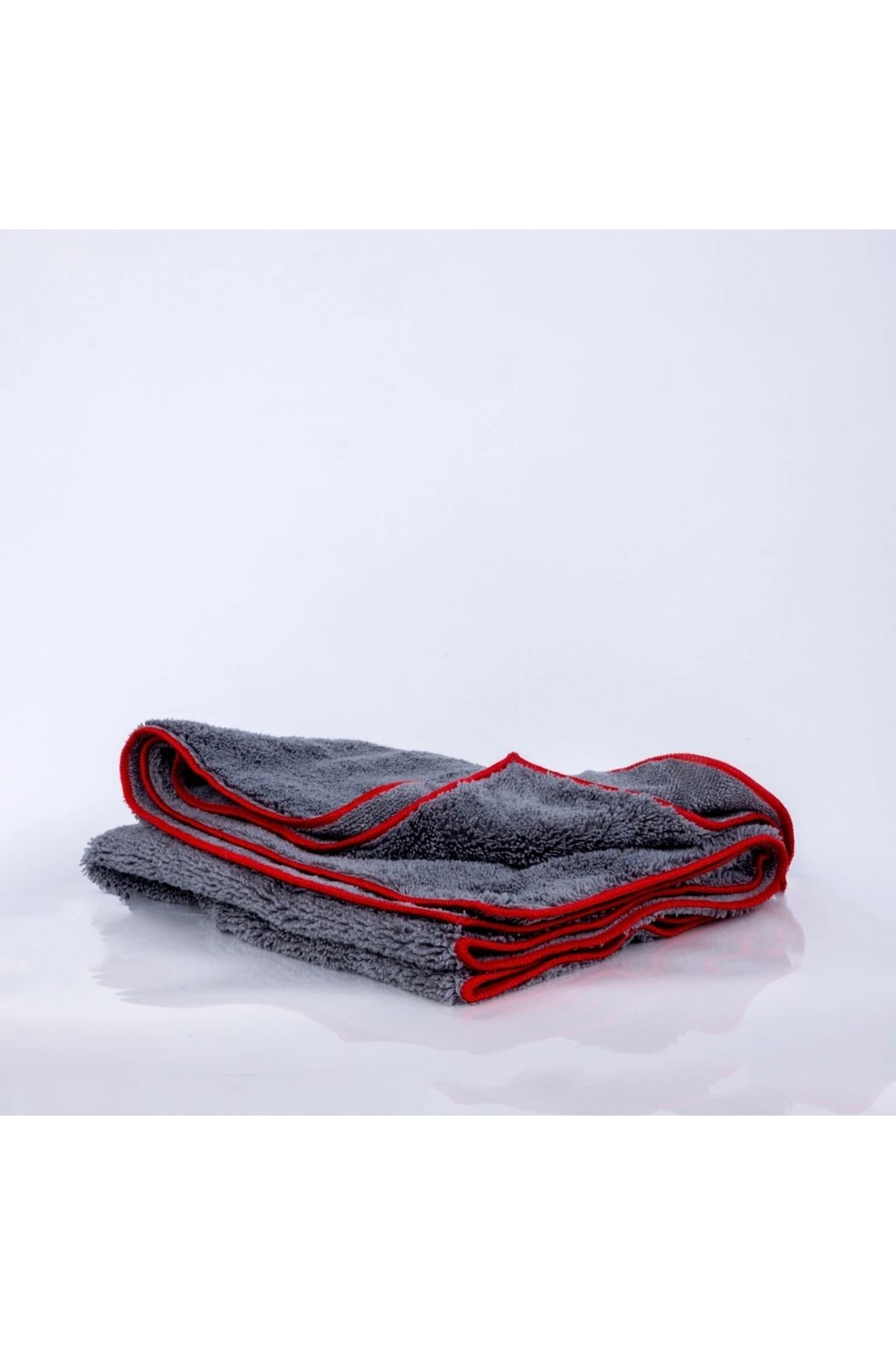 TURBO SHİNE MİKROFİBER UBER GREY/BLACK OTO KURULAMA BEZİ 450 GSM 60X90 CM