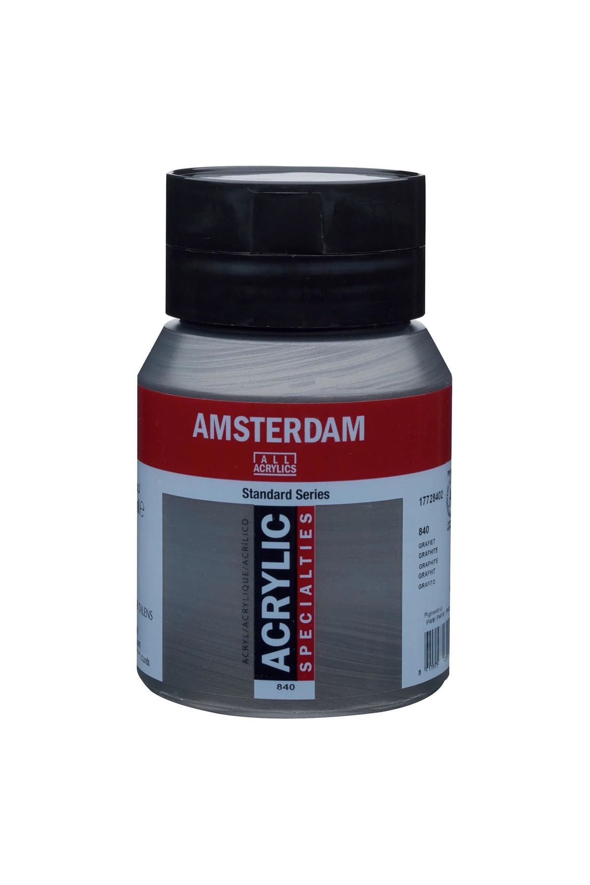 Talens Amsterdam Akrilik Boya Standart Series 500ml 840 Graphite